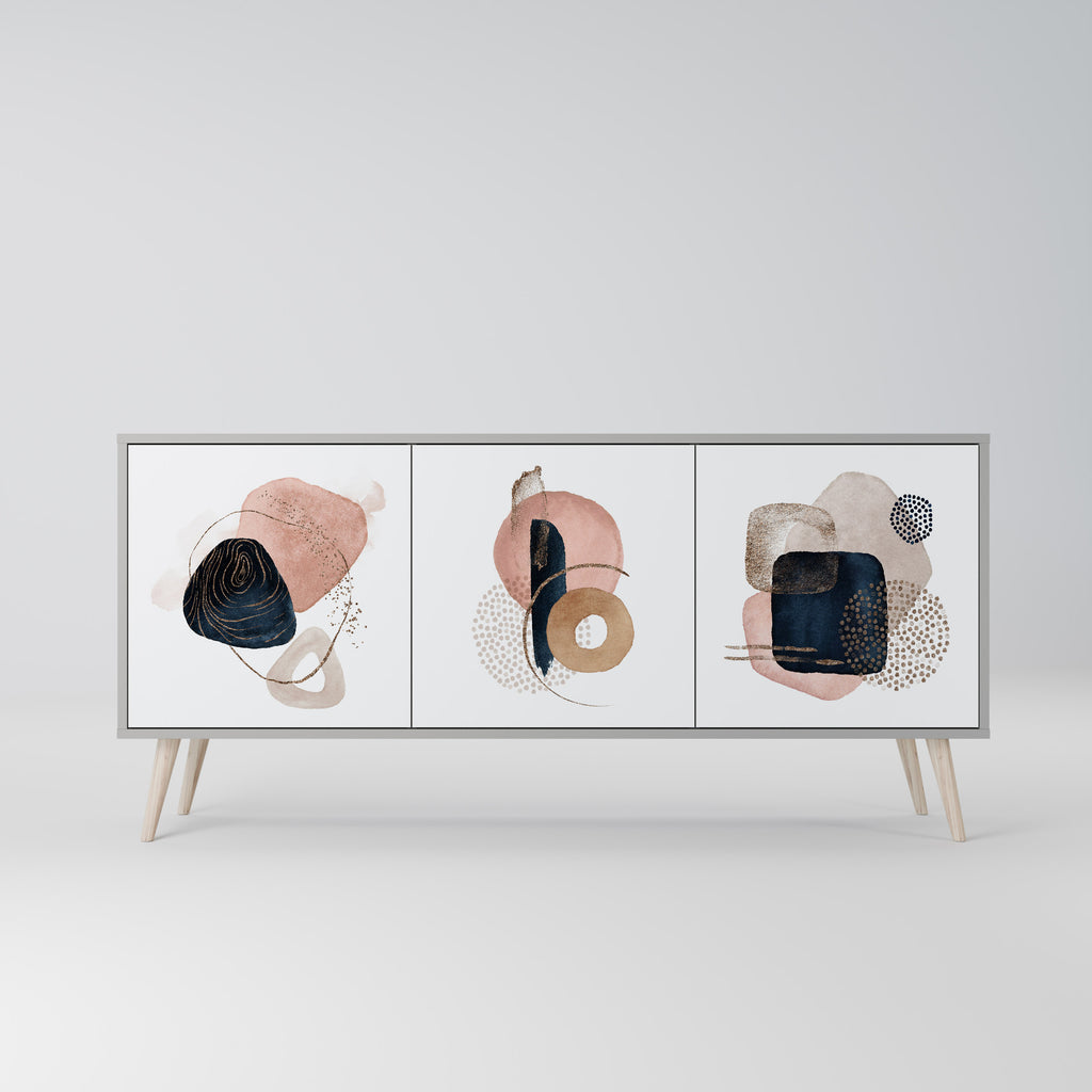 COLORFUL SHAPES 3-Door Sideboard