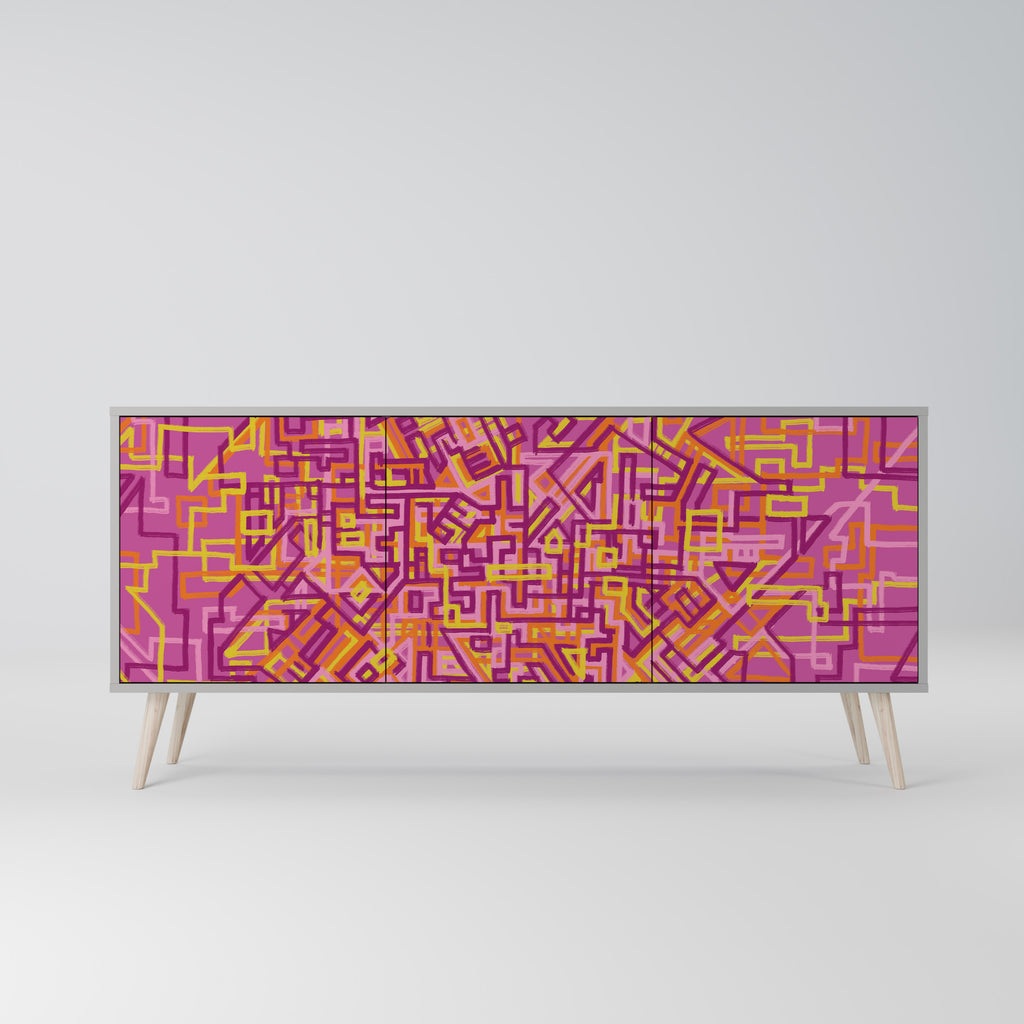 LOVELY MEMORIES Skänk med tre dörrar