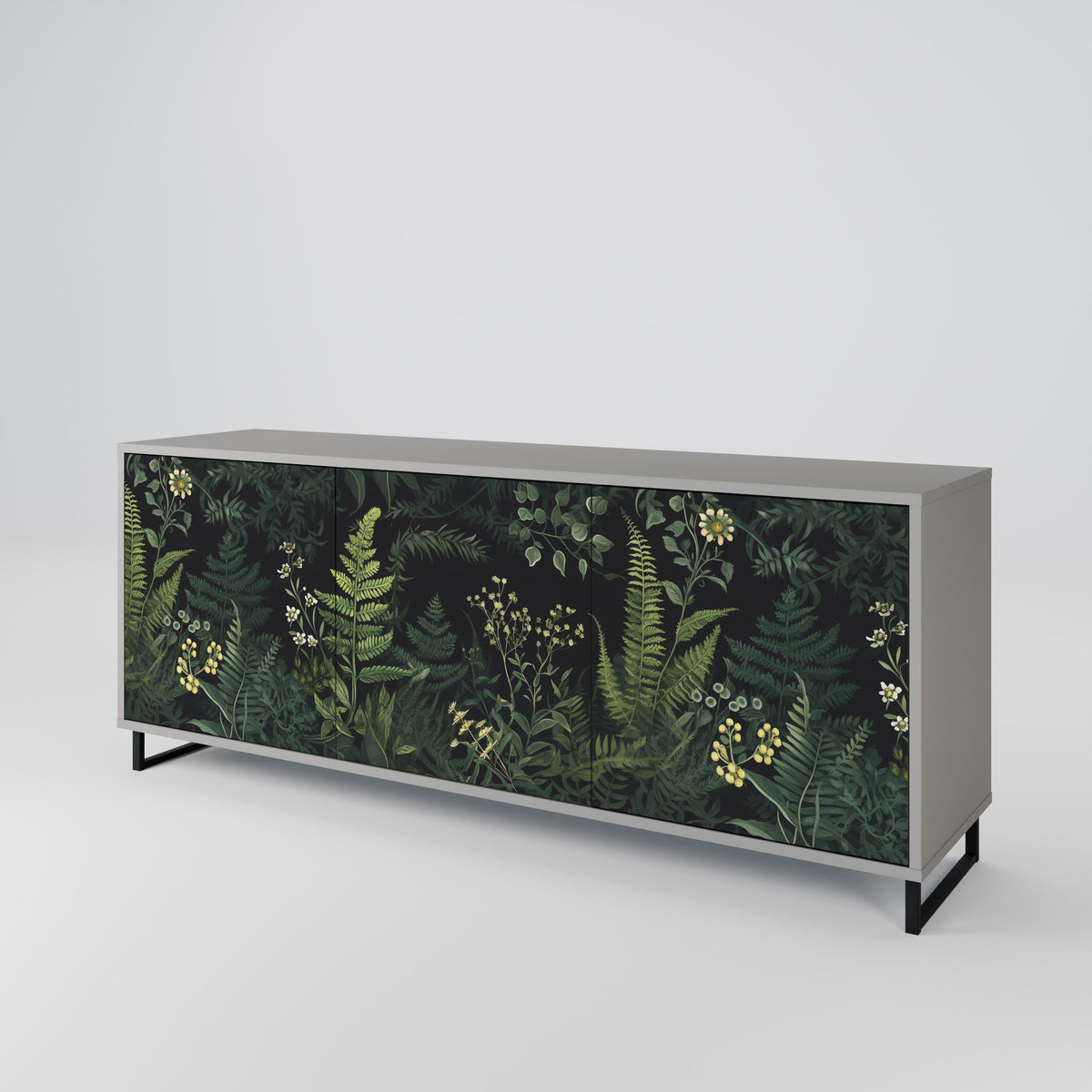 FERN FLOWERS 3-türiges Sideboard