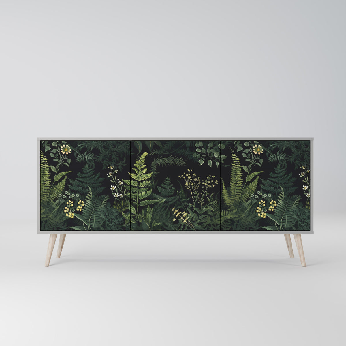 FERN FLOWERS 3-türiges Sideboard