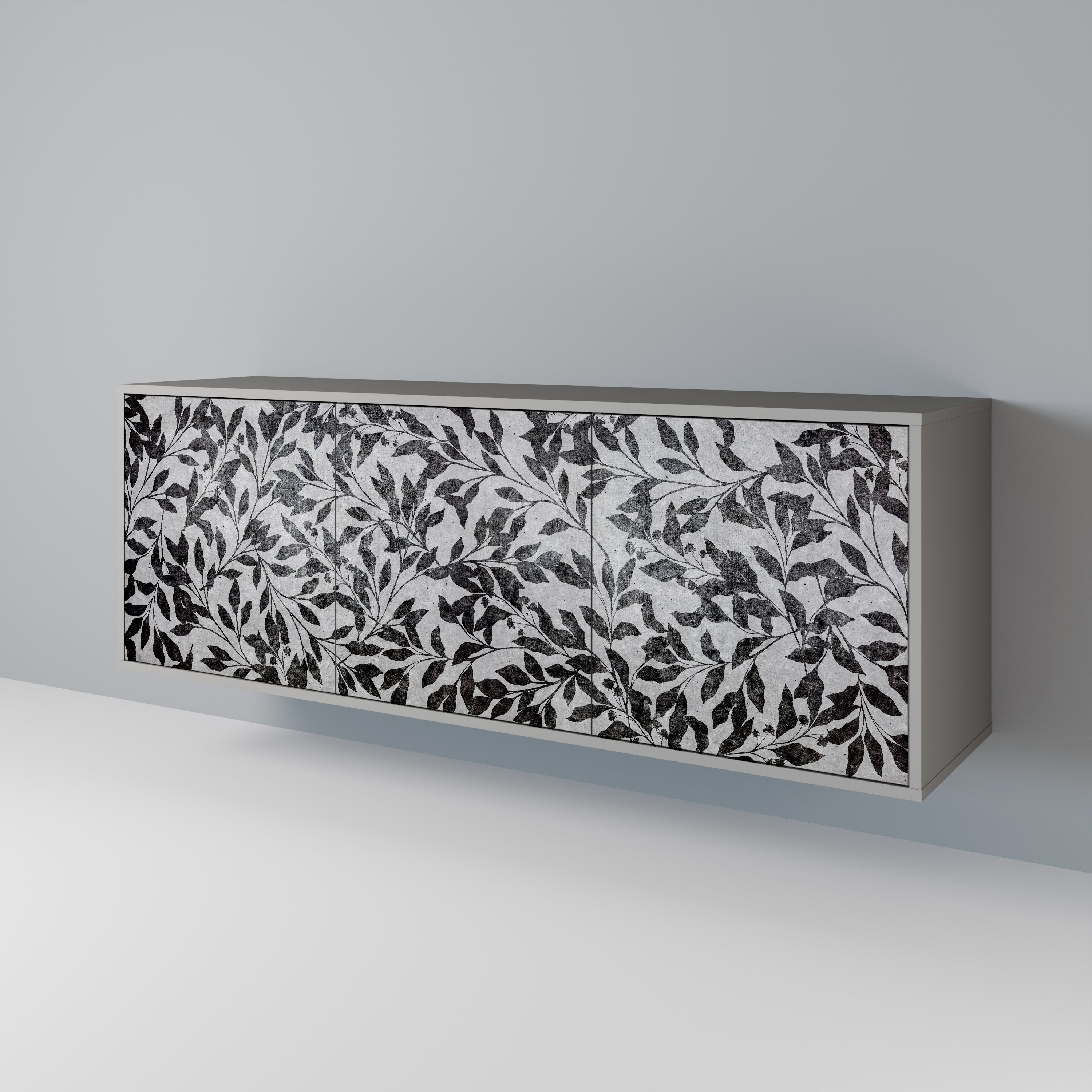 CHARCOAL SPROUT Aparador de 3 Puertas