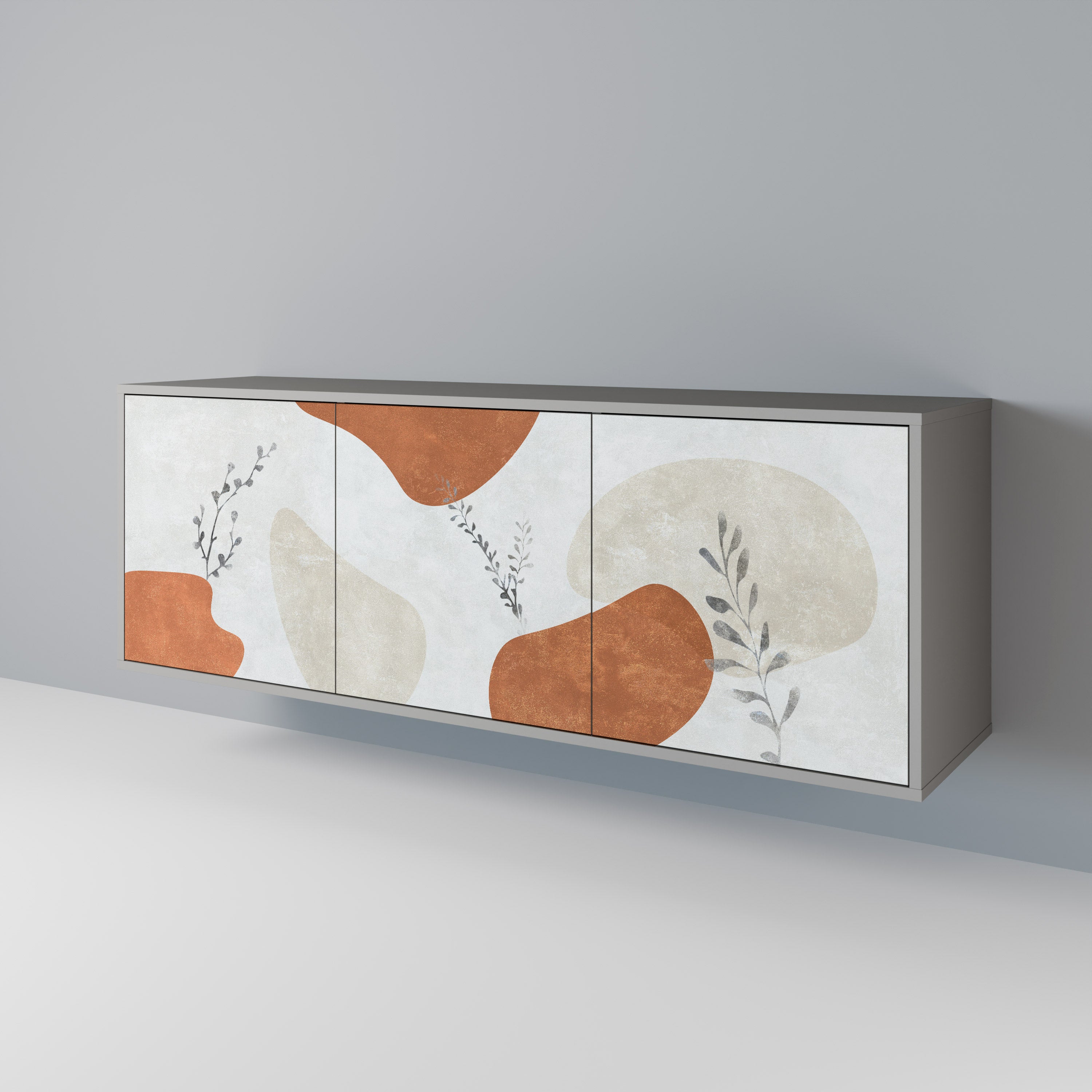 TRANQUIL TWIG Aparador de 3 Puertas