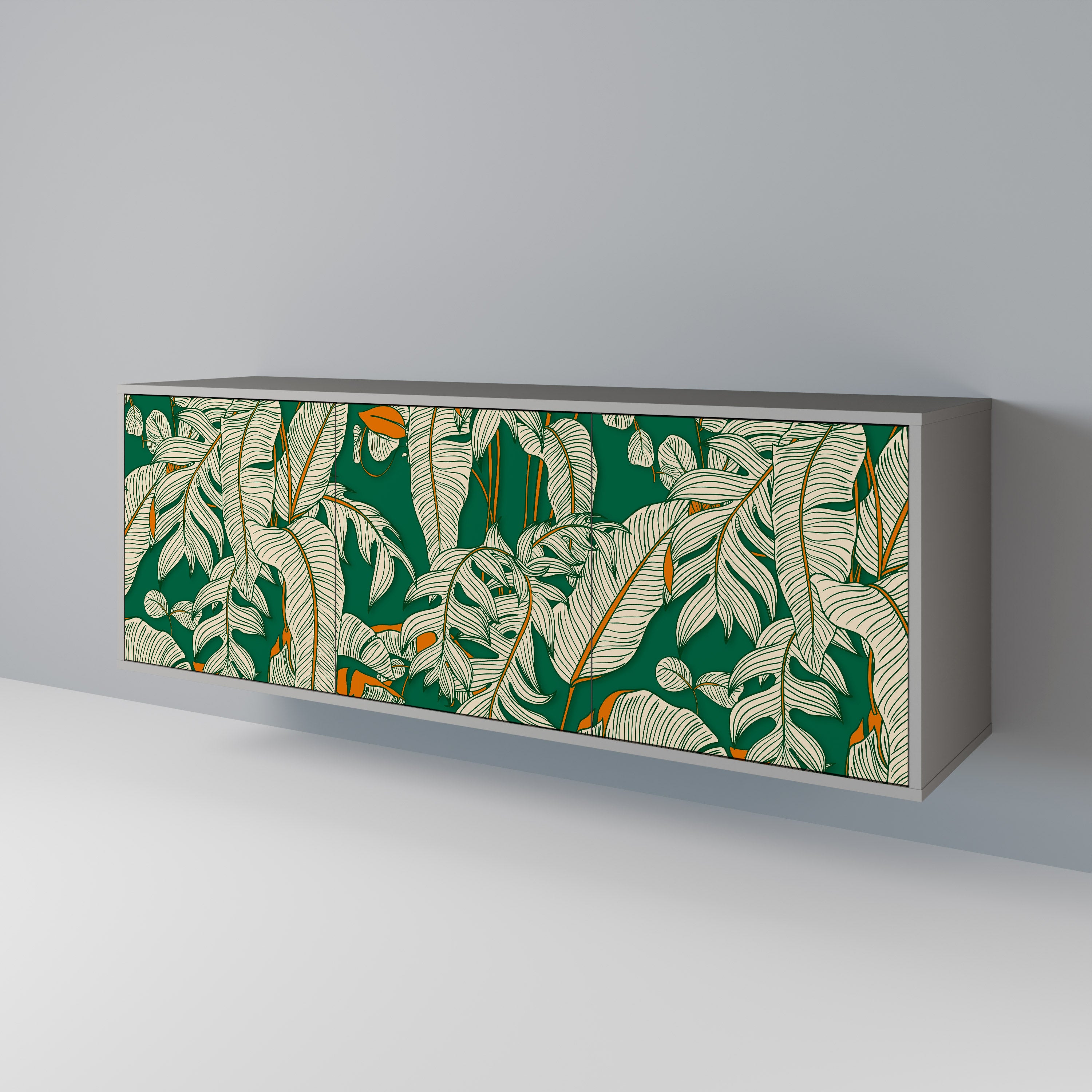 VERDANT PLEASURES Aparador de 3 Puertas