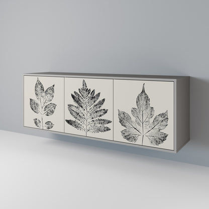 LEAFY STAMPS Třídveřová komoda