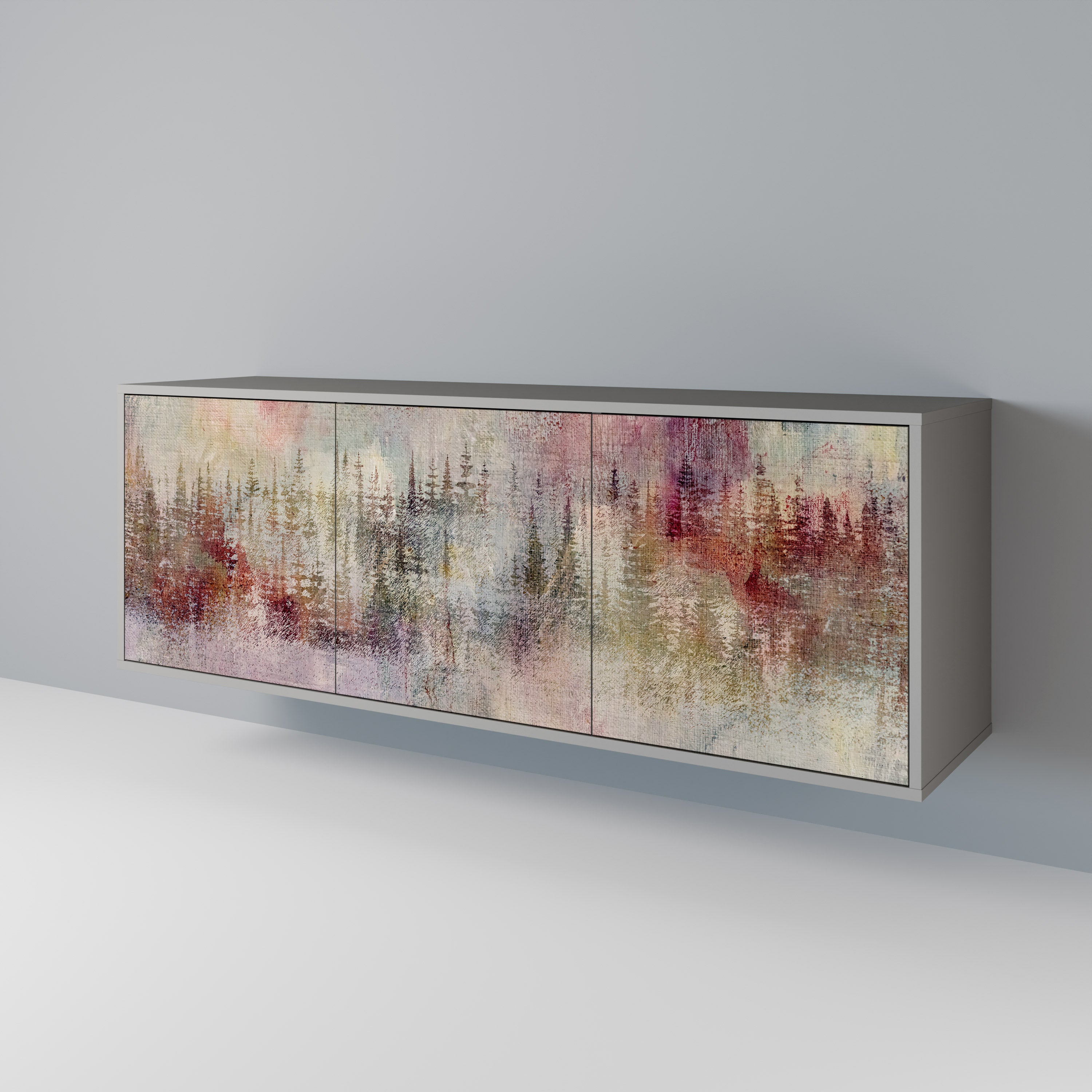 VEILED SUMMIT Aparador de 3 Puertas