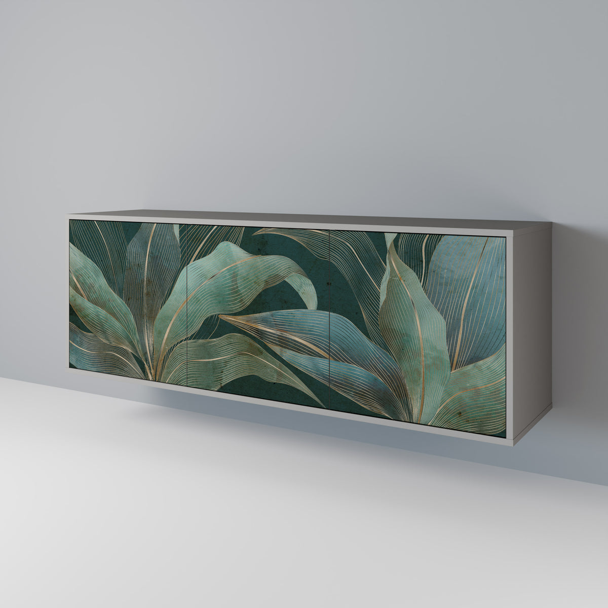 ROYAL GREEN Aparador de 3 Portas