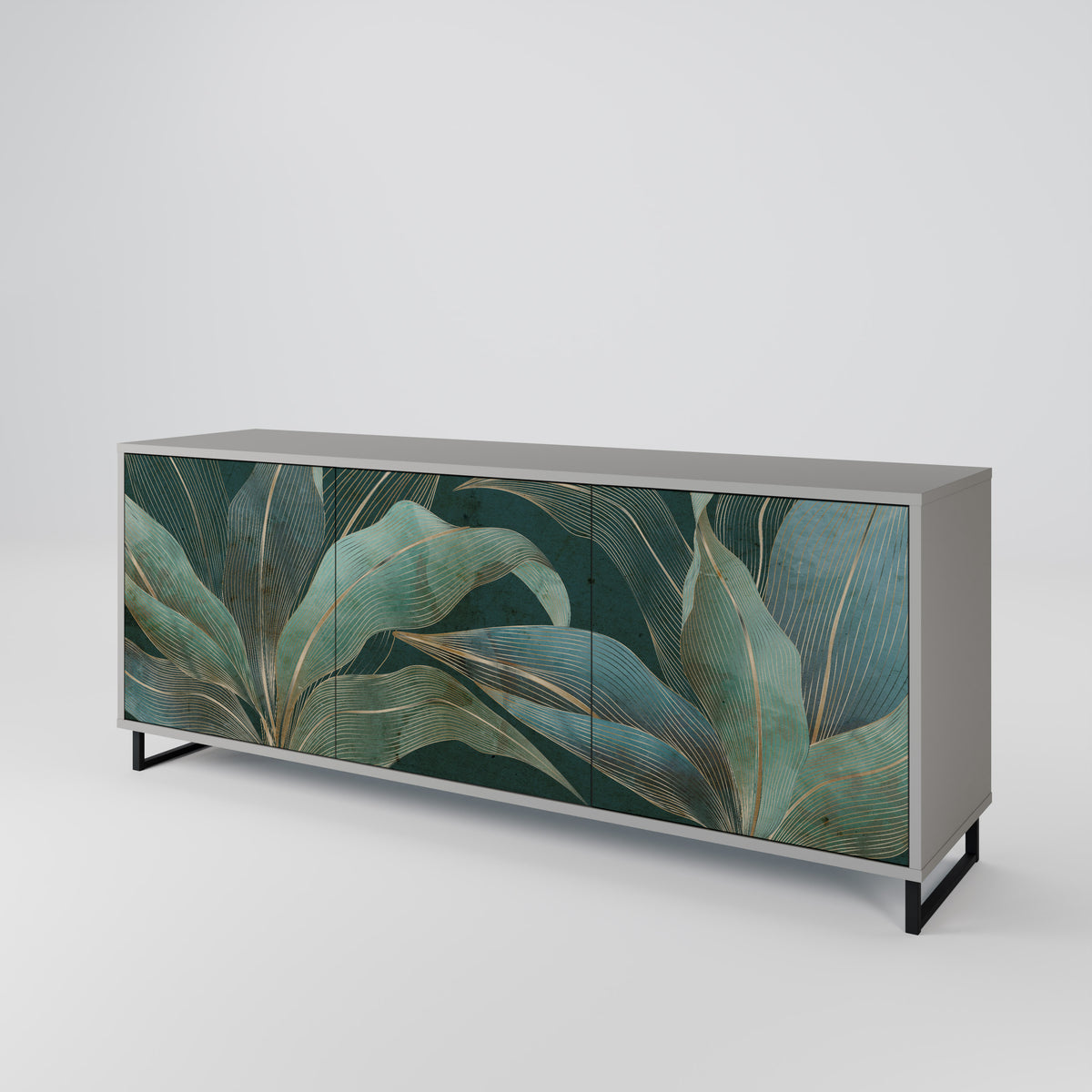 ROYAL GREEN Aparador de 3 Portas