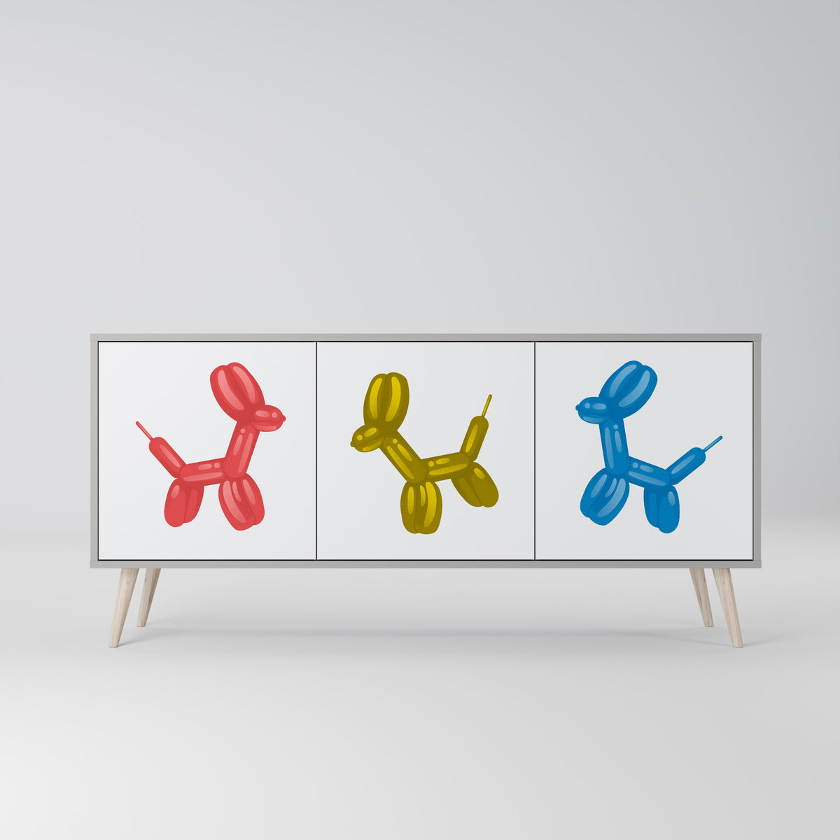 CHILDHOOD MEMORY 3-türiges Sideboard