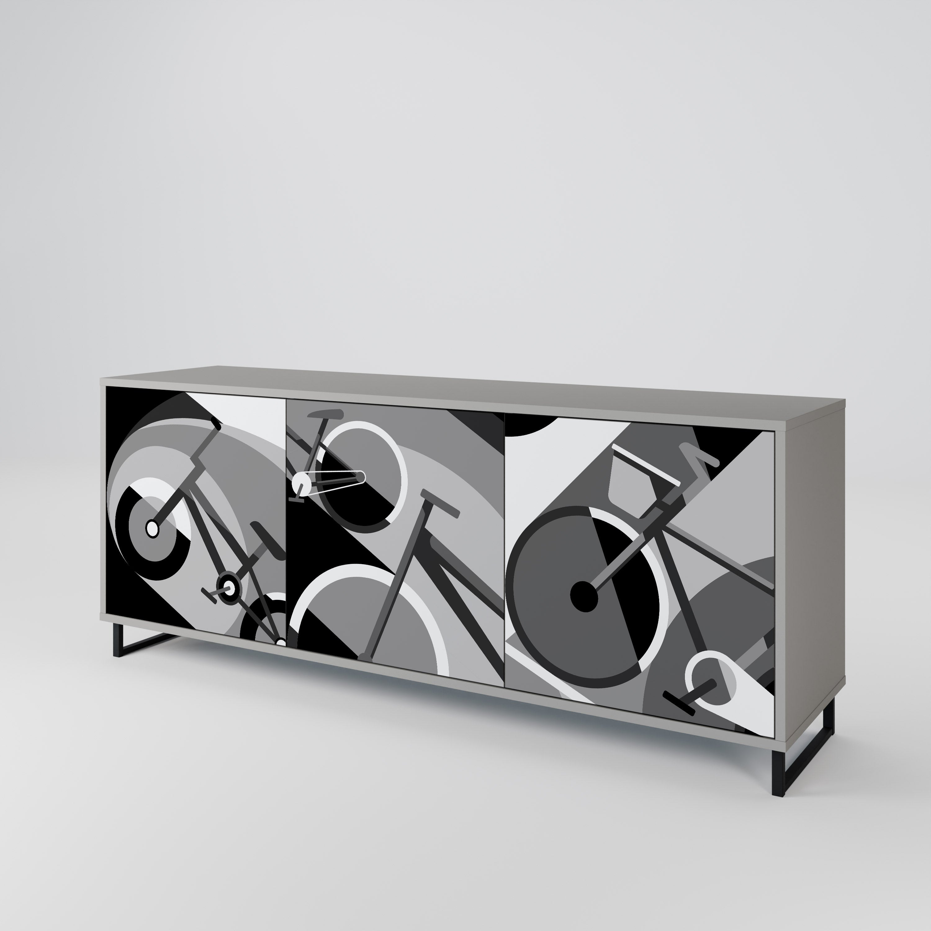 BIKE ENERGY Μπουφές 3-θυρών