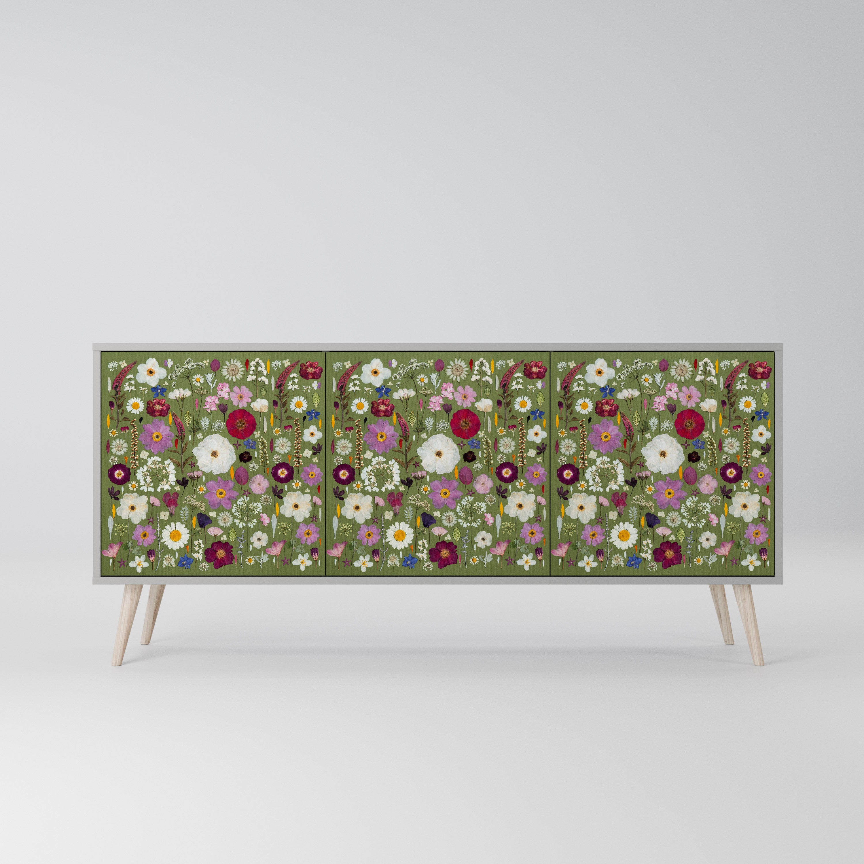 WILD GARDEN 3-Door Sideboard