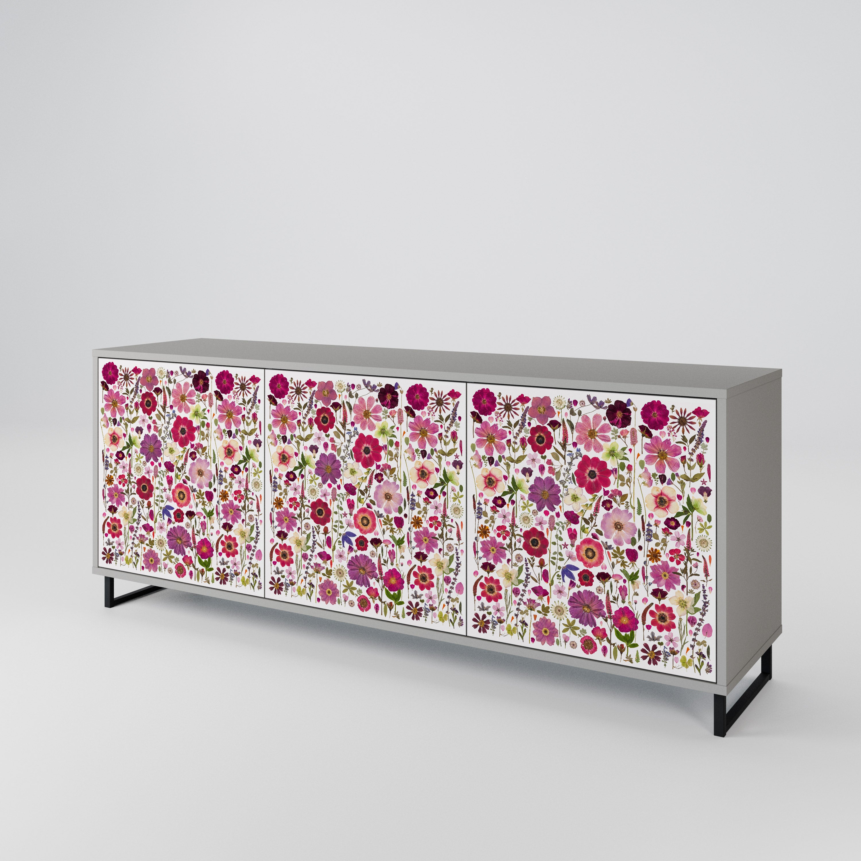 PETAL GARDEN 3-Door Sideboard