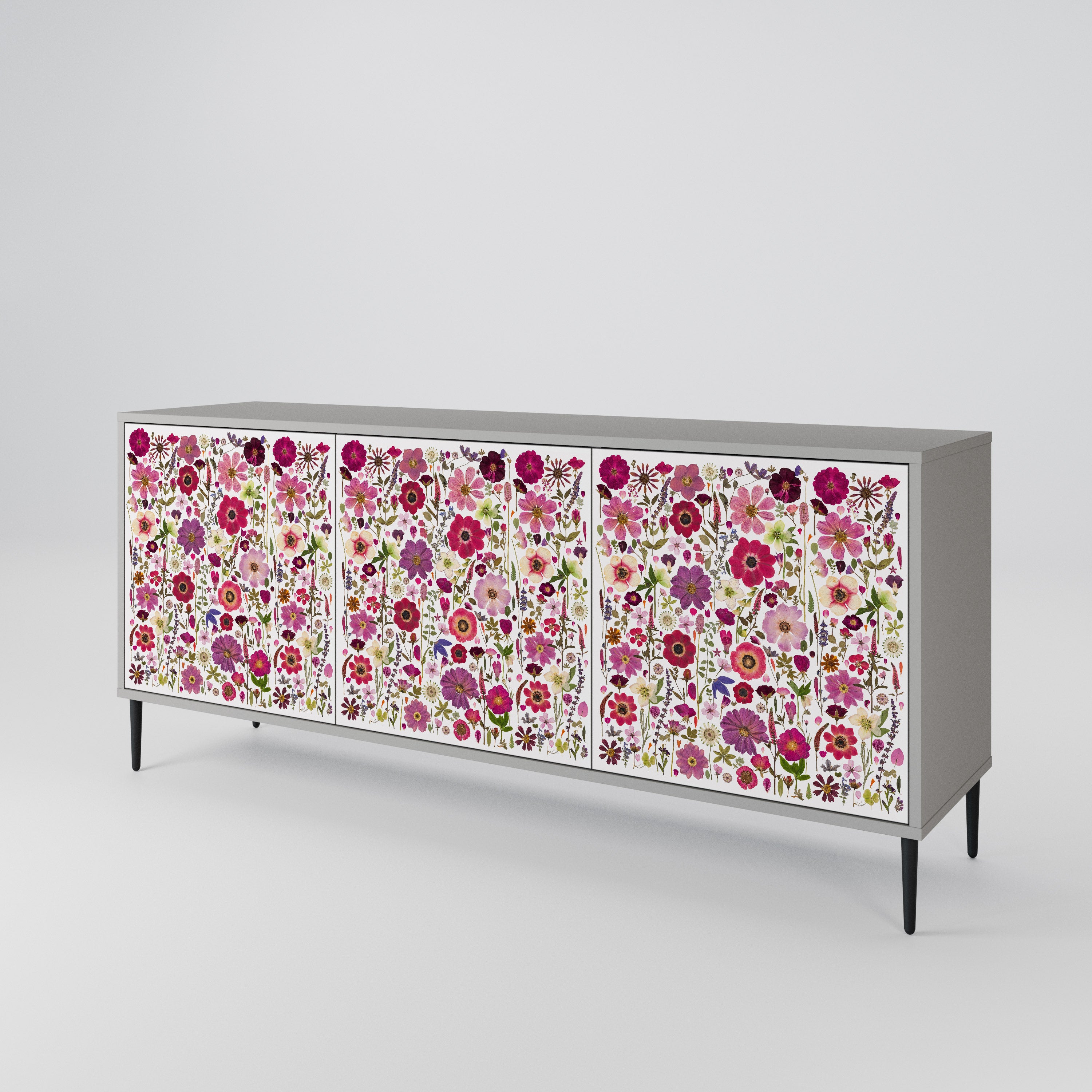 PETAL GARDEN 3-Door Sideboard
