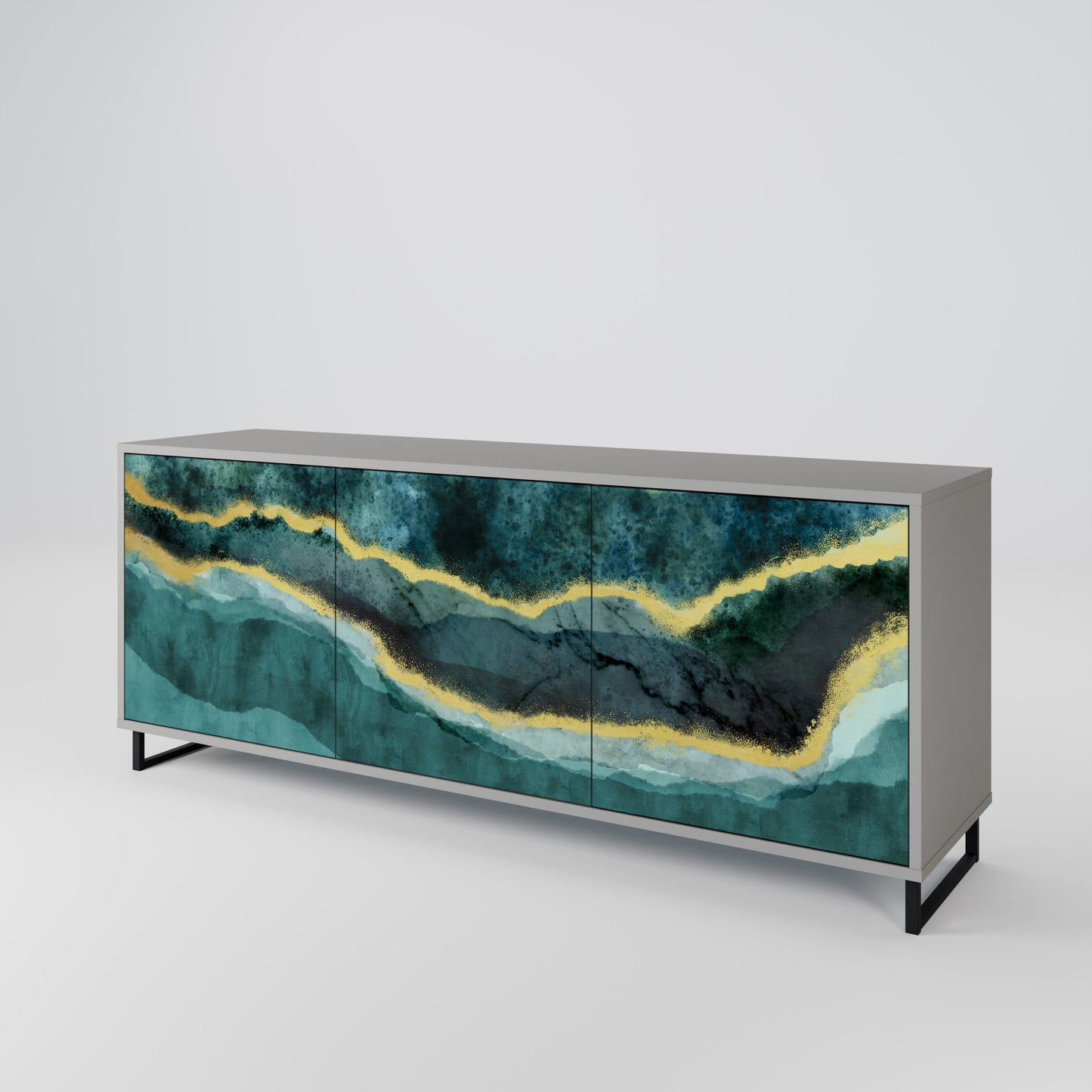 GOLDRUSH ODYSSEY 3-türiges Sideboard