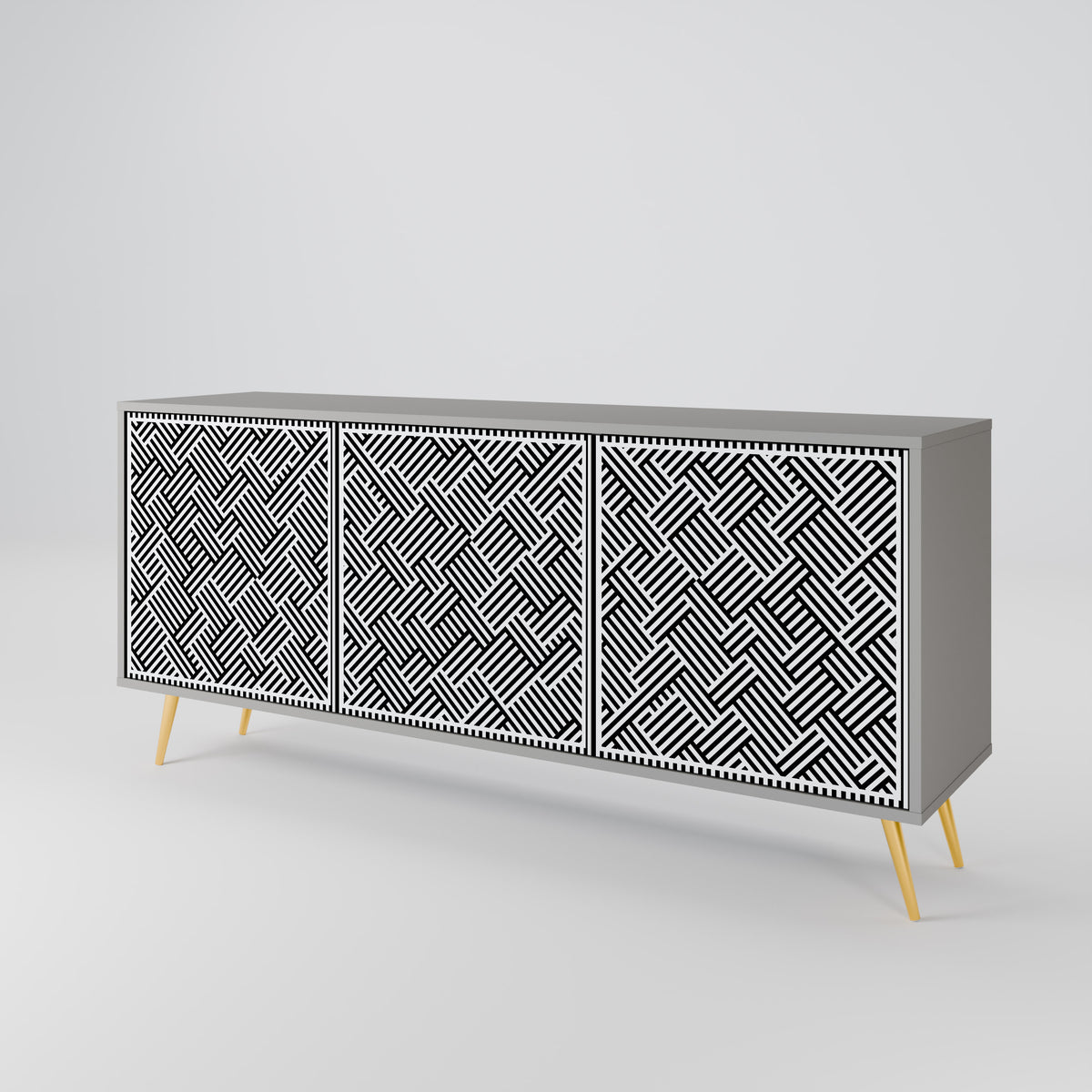 TEMPORARY SEQUENCE 3-Door Sideboard
