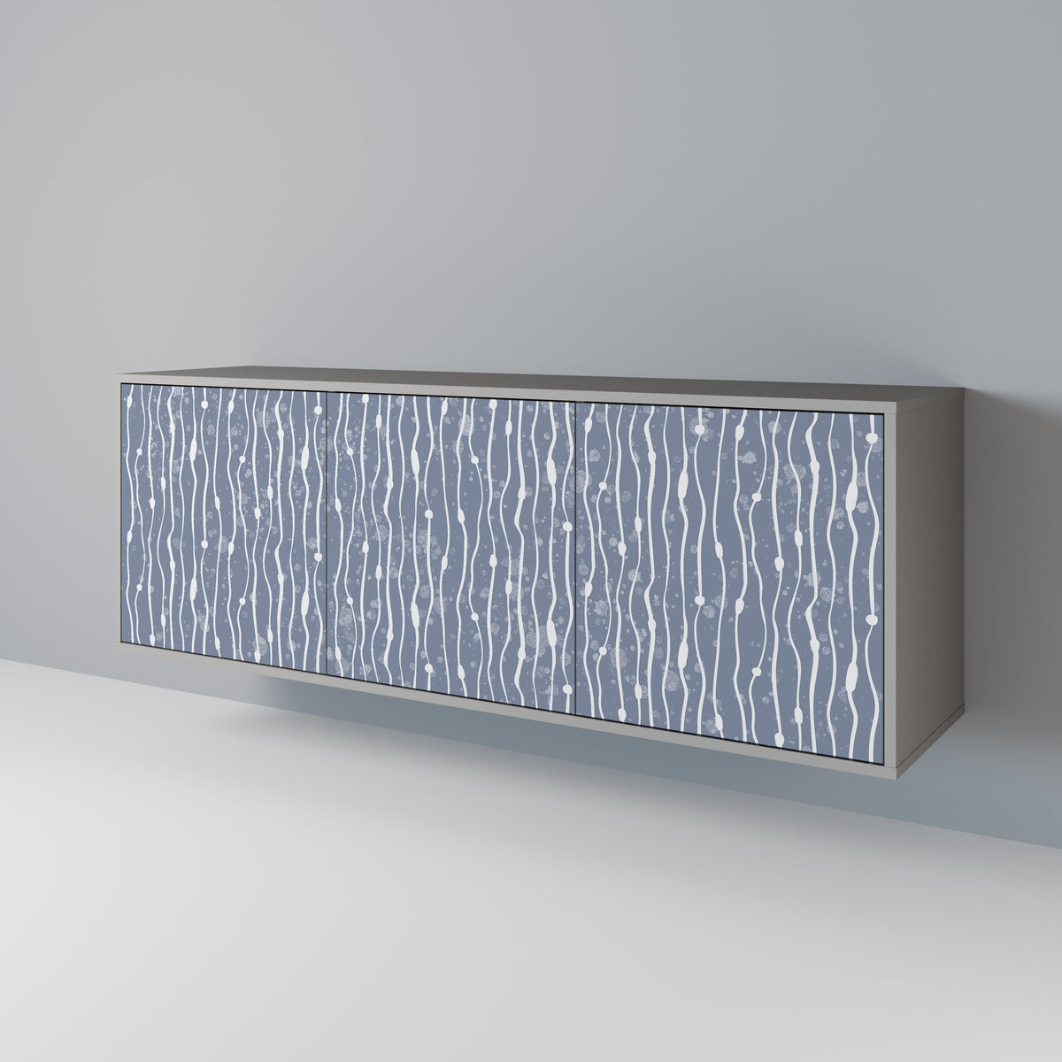 GRAPHITE RAIN 3-Door Sideboard
