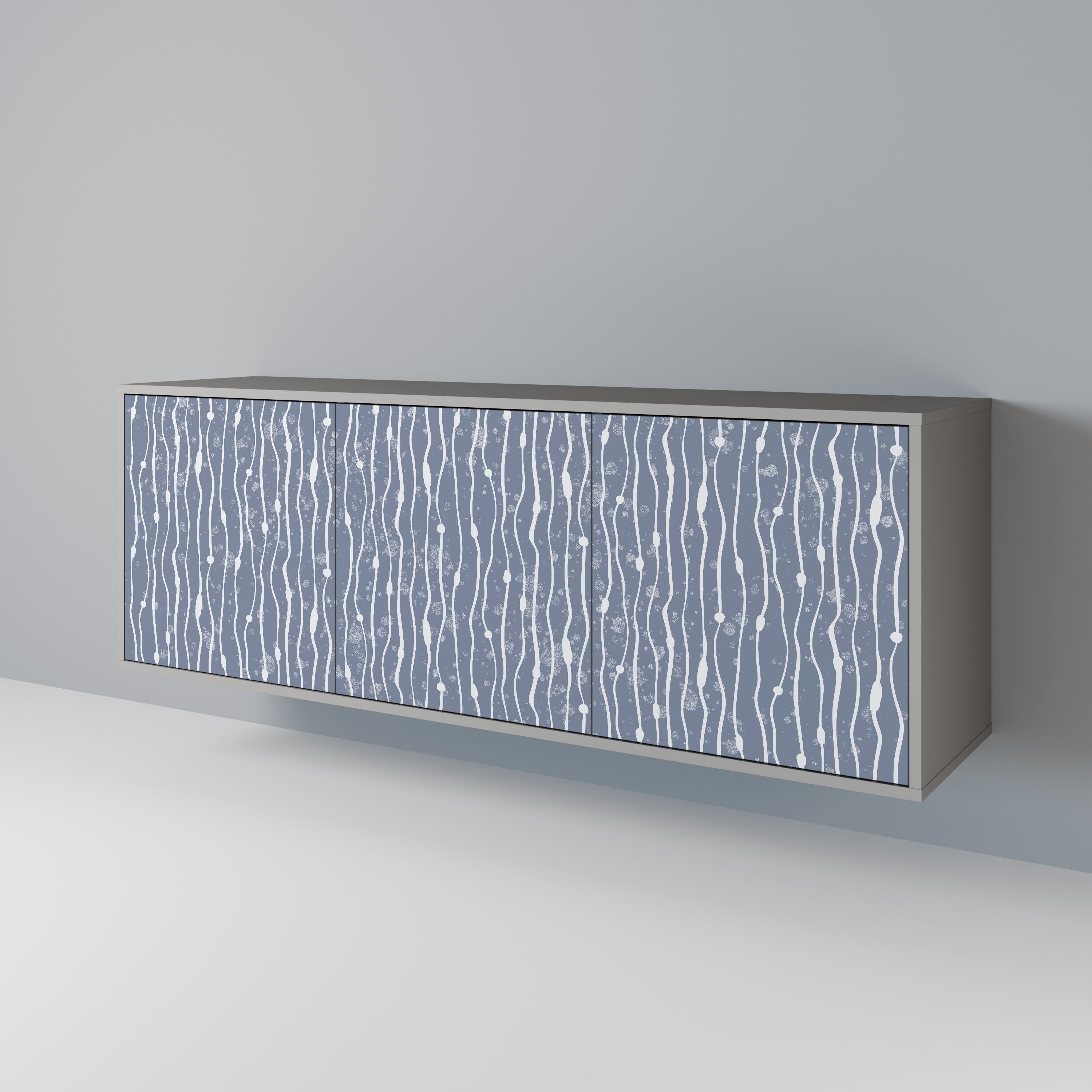 GRAPHITE RAIN 3-Door Sideboard