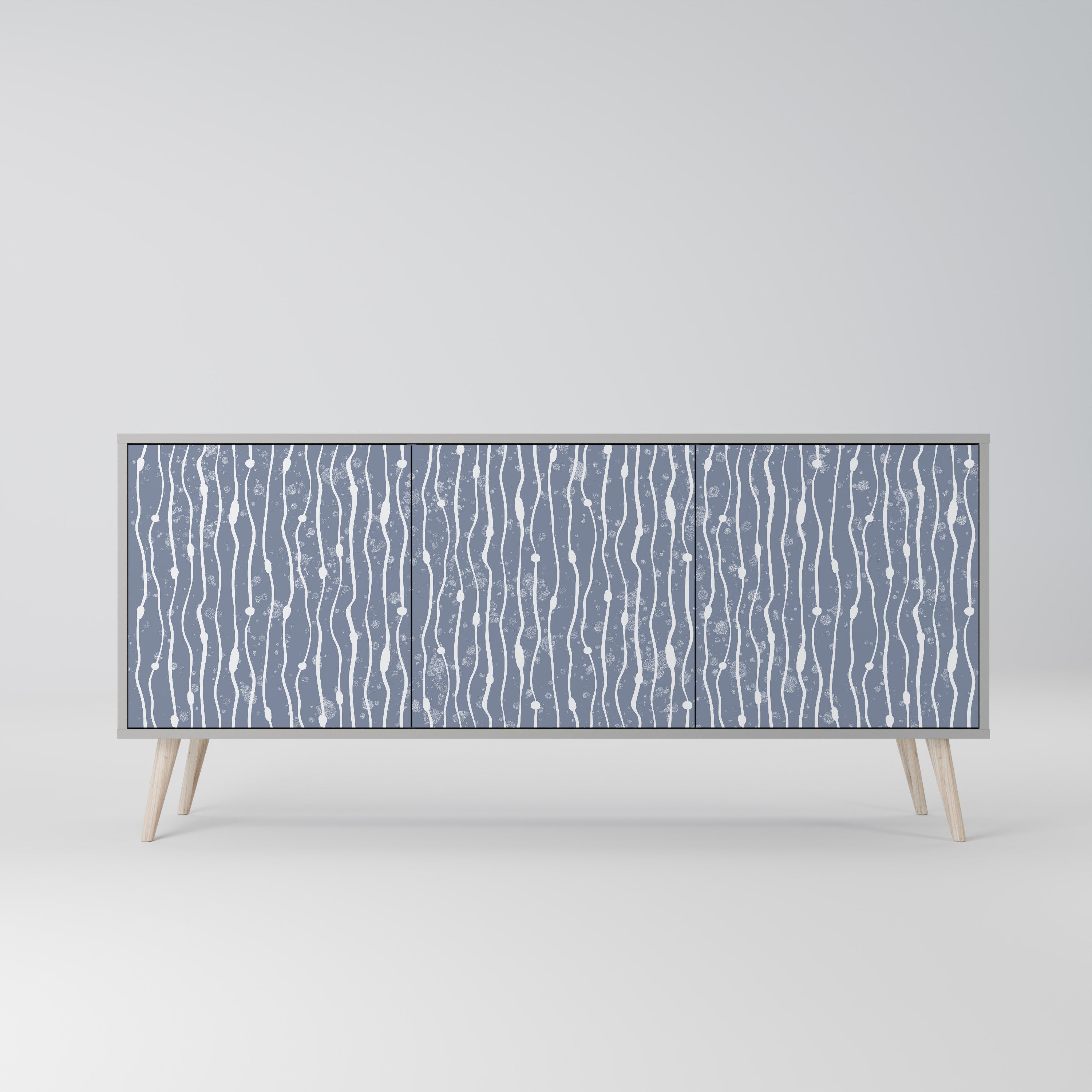 GRAPHITE RAIN 3-Door Sideboard