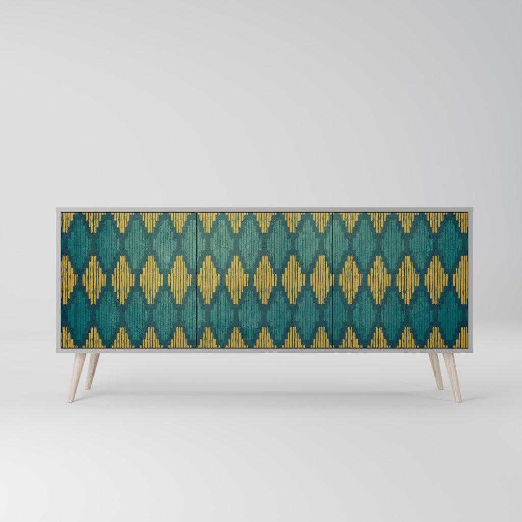 POLYGONS 3-türiges Sideboard