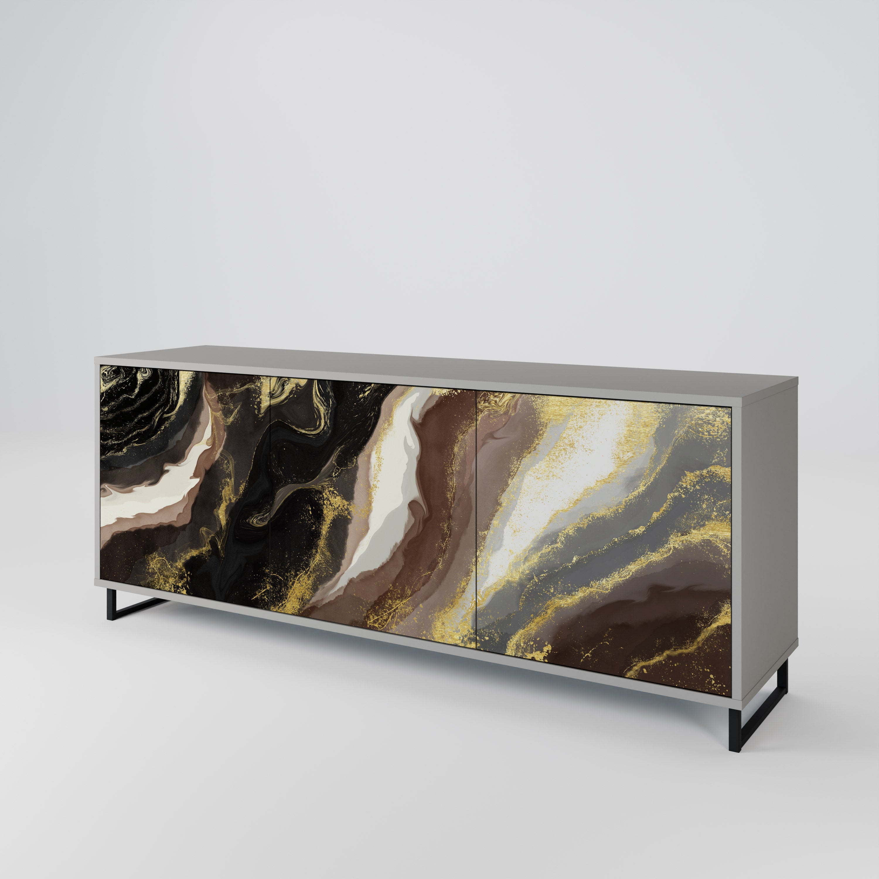 GOLD DUST 3-Door Sideboard