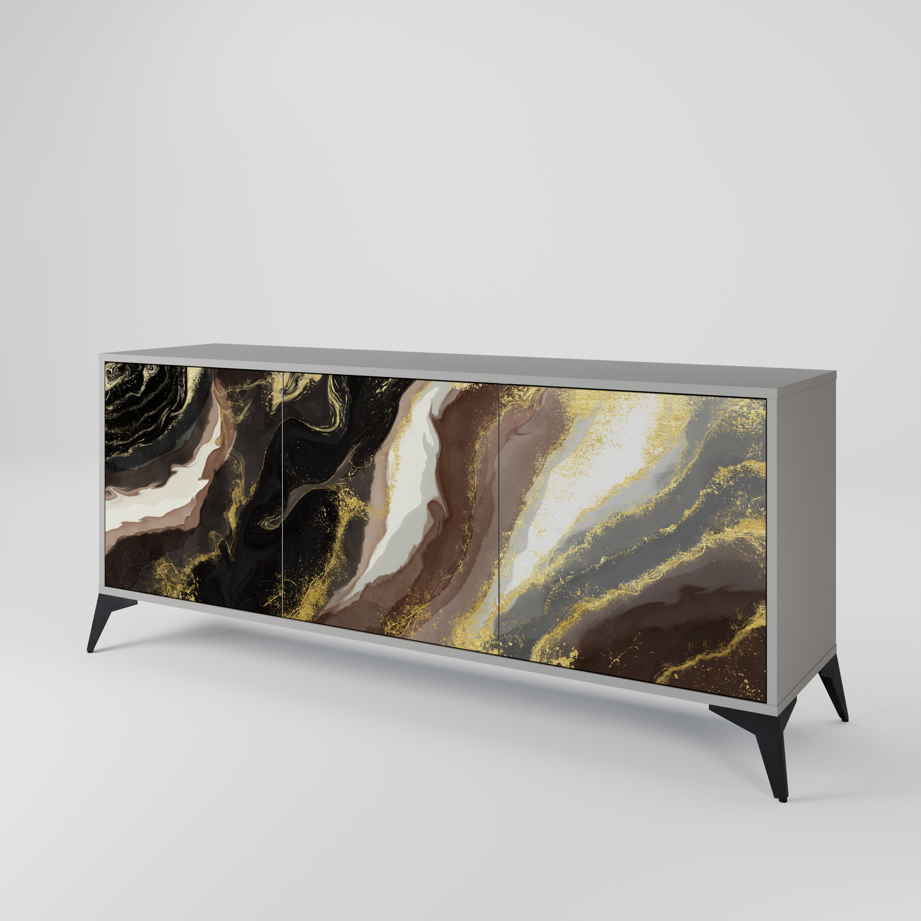 GOLD DUST 3-Door Sideboard