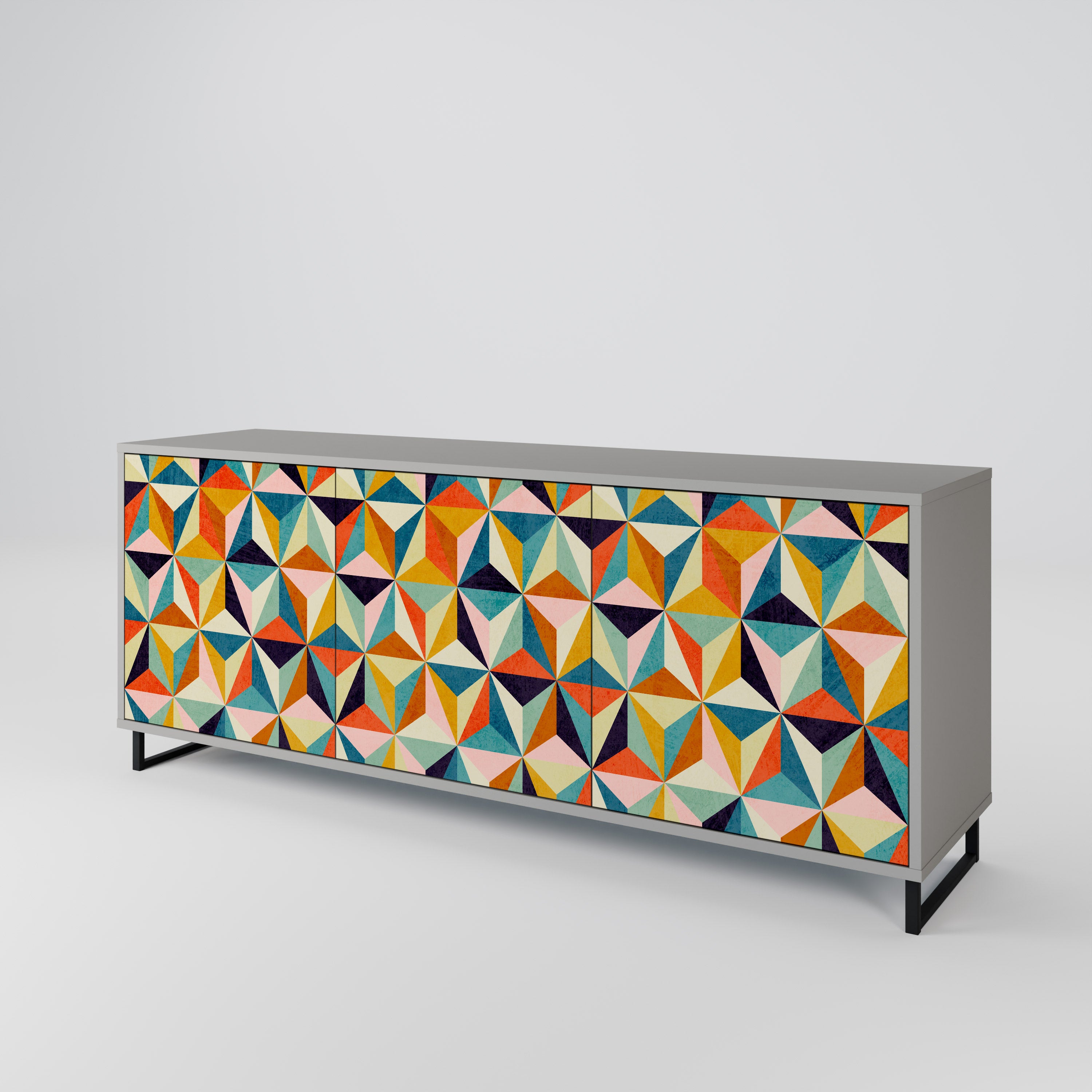 TESSELATE TREASURES 3-Door Sideboard