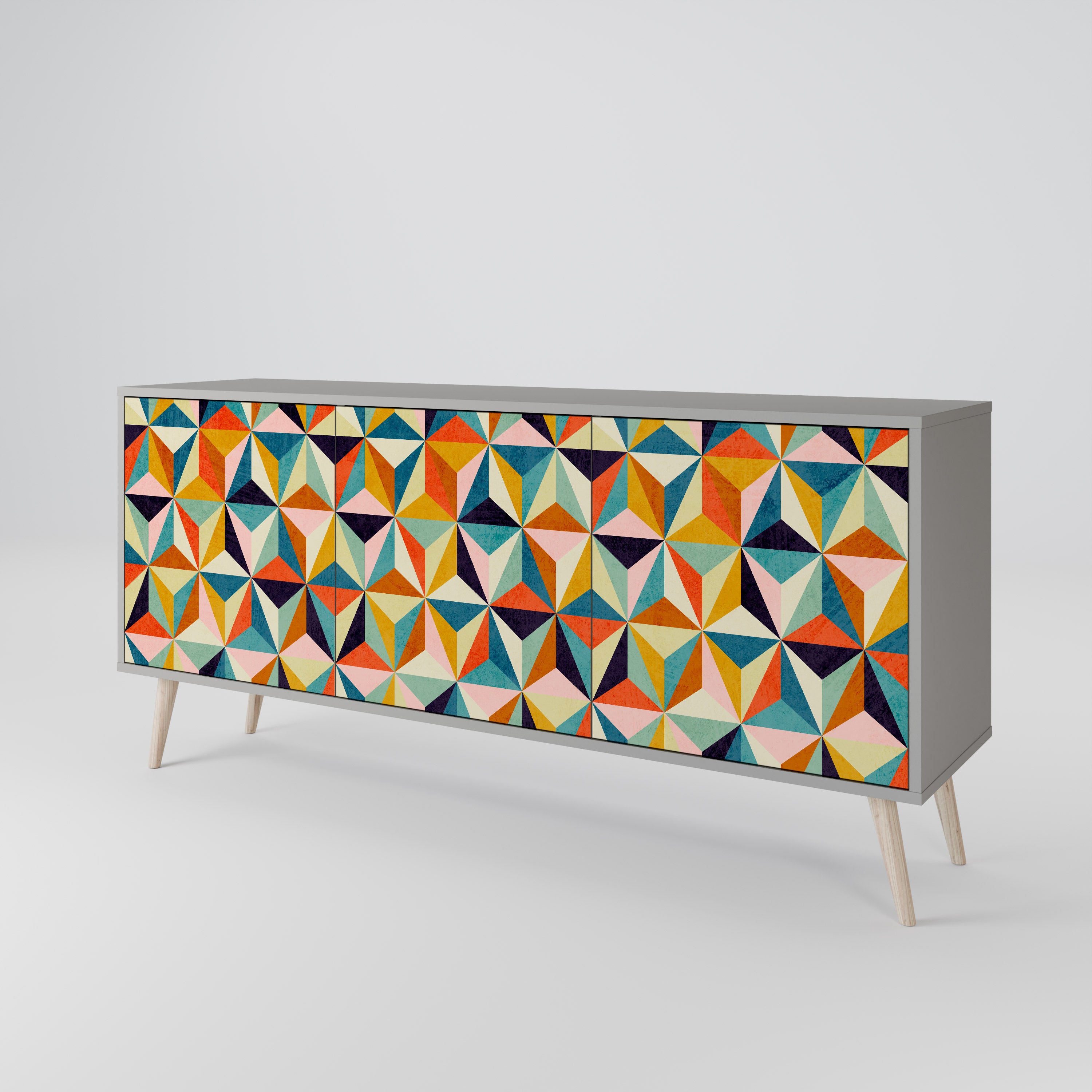TESSELATE TREASURES 3-Door Sideboard