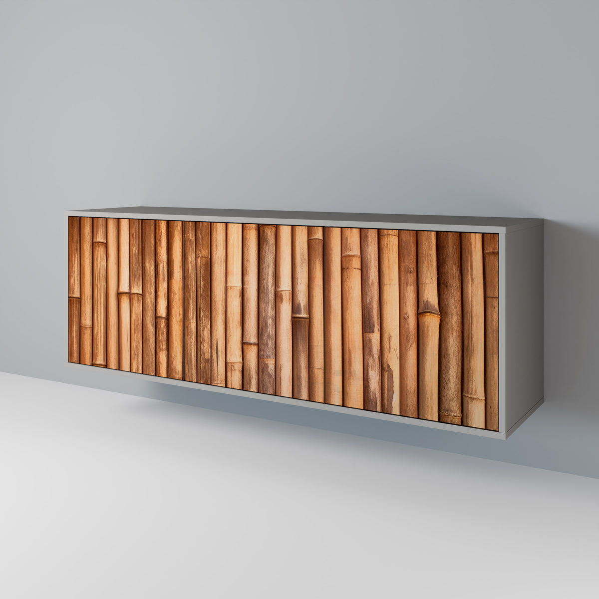 NATURAL WOOD Skänk med tre dörrar