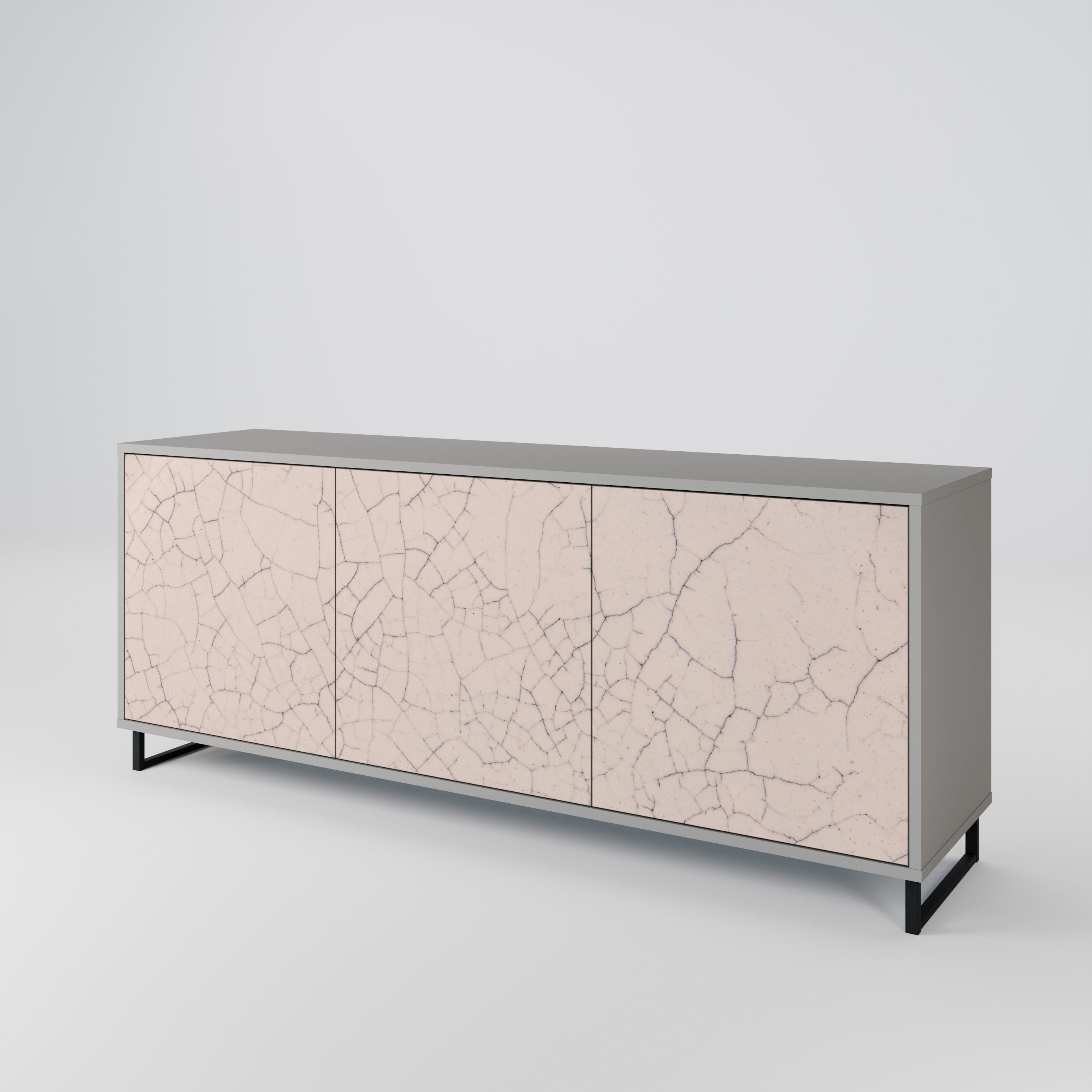 CERAMIC TEXTURE 3-Door Sideboard