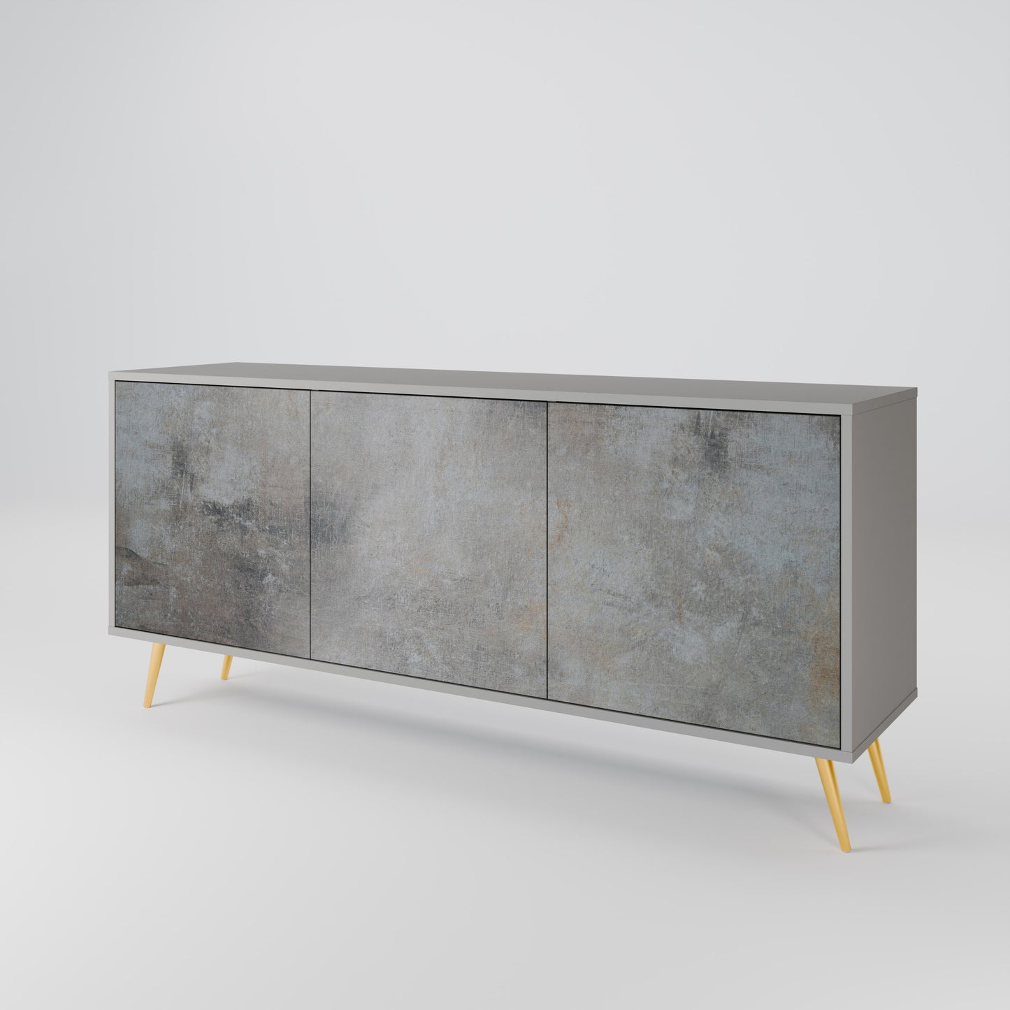 CONCRETE WALL 3-Door Sideboard