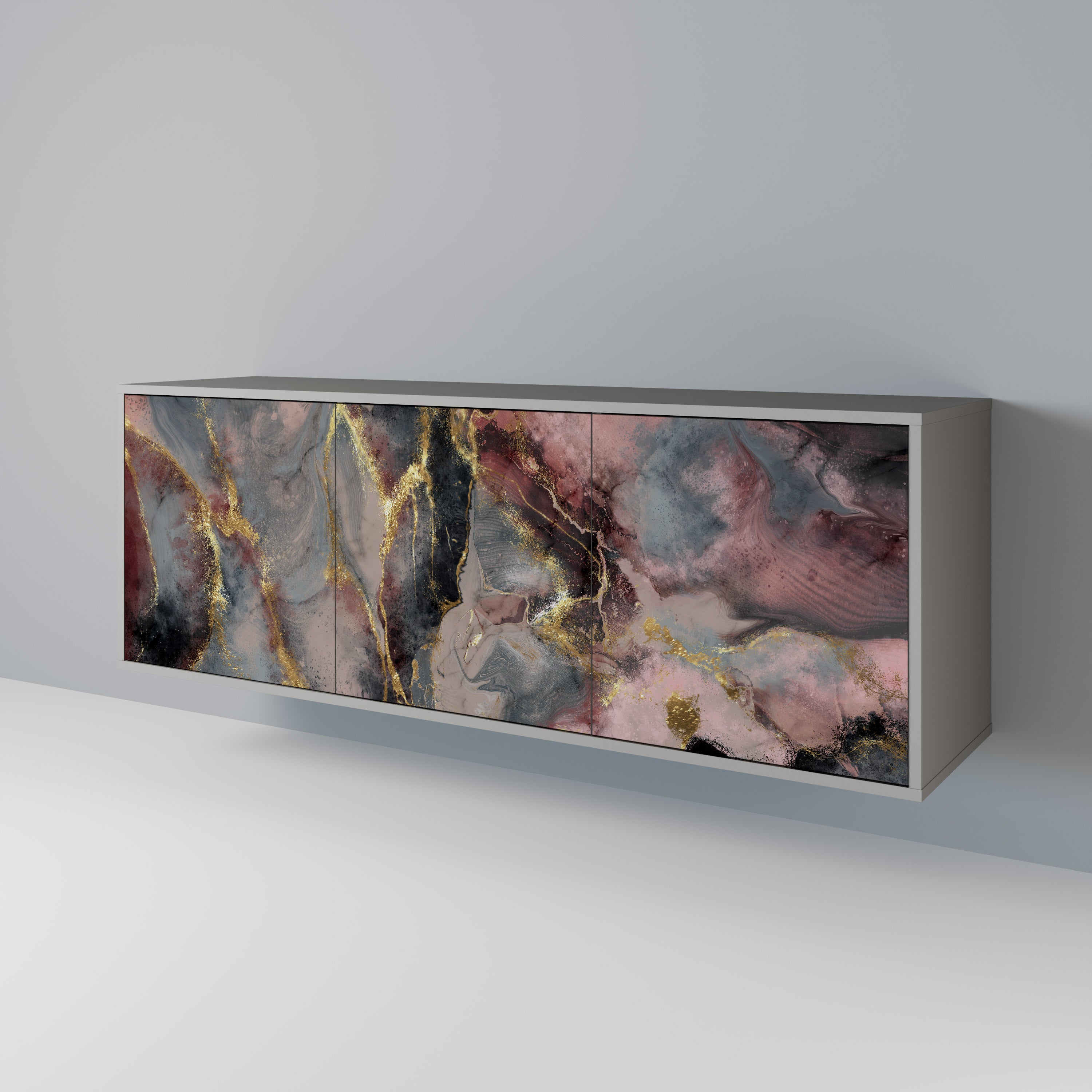 GOLDEN TIDES 3-Door Sideboard