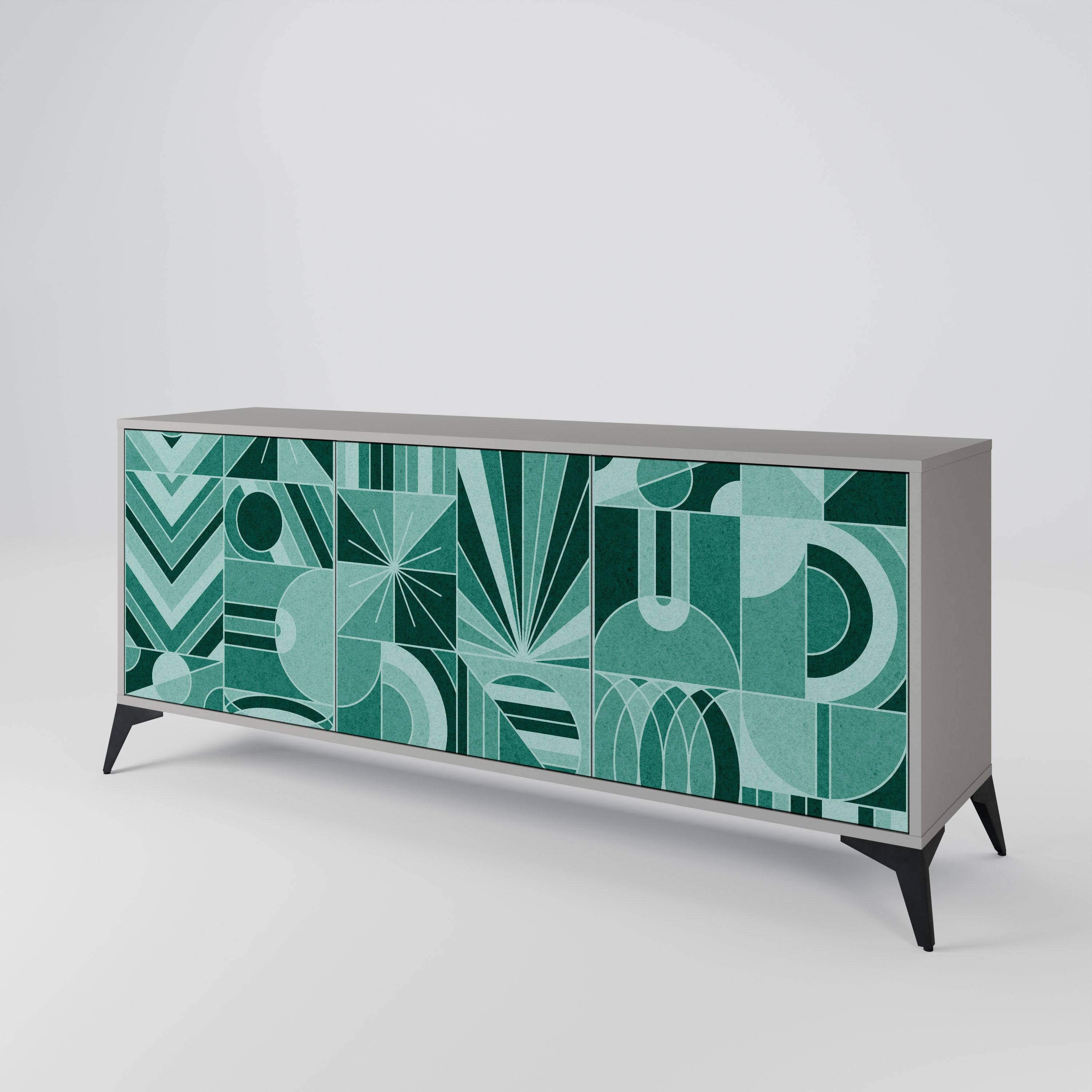 HARMONIC GRID 3-Door Sideboard