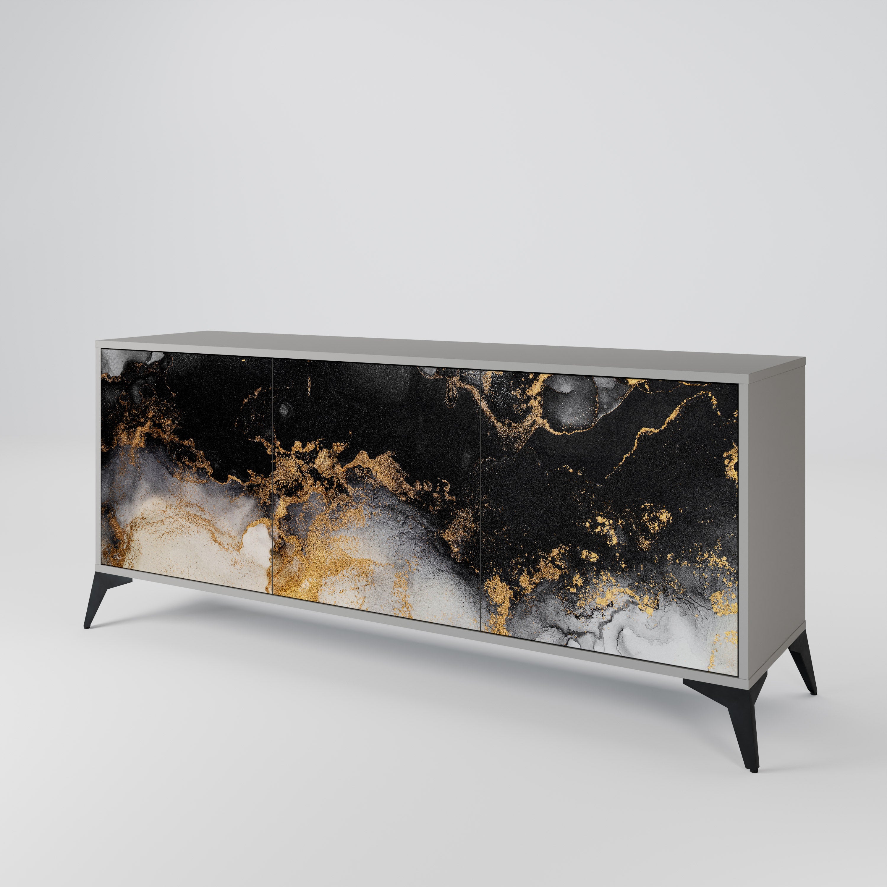 MARBLE OF TOMMORROW 3-Door Sideboard