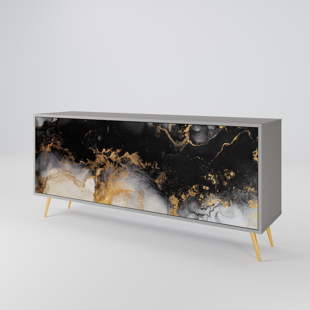 MARBLE OF TOMMORROW Aparador de 3 Portas