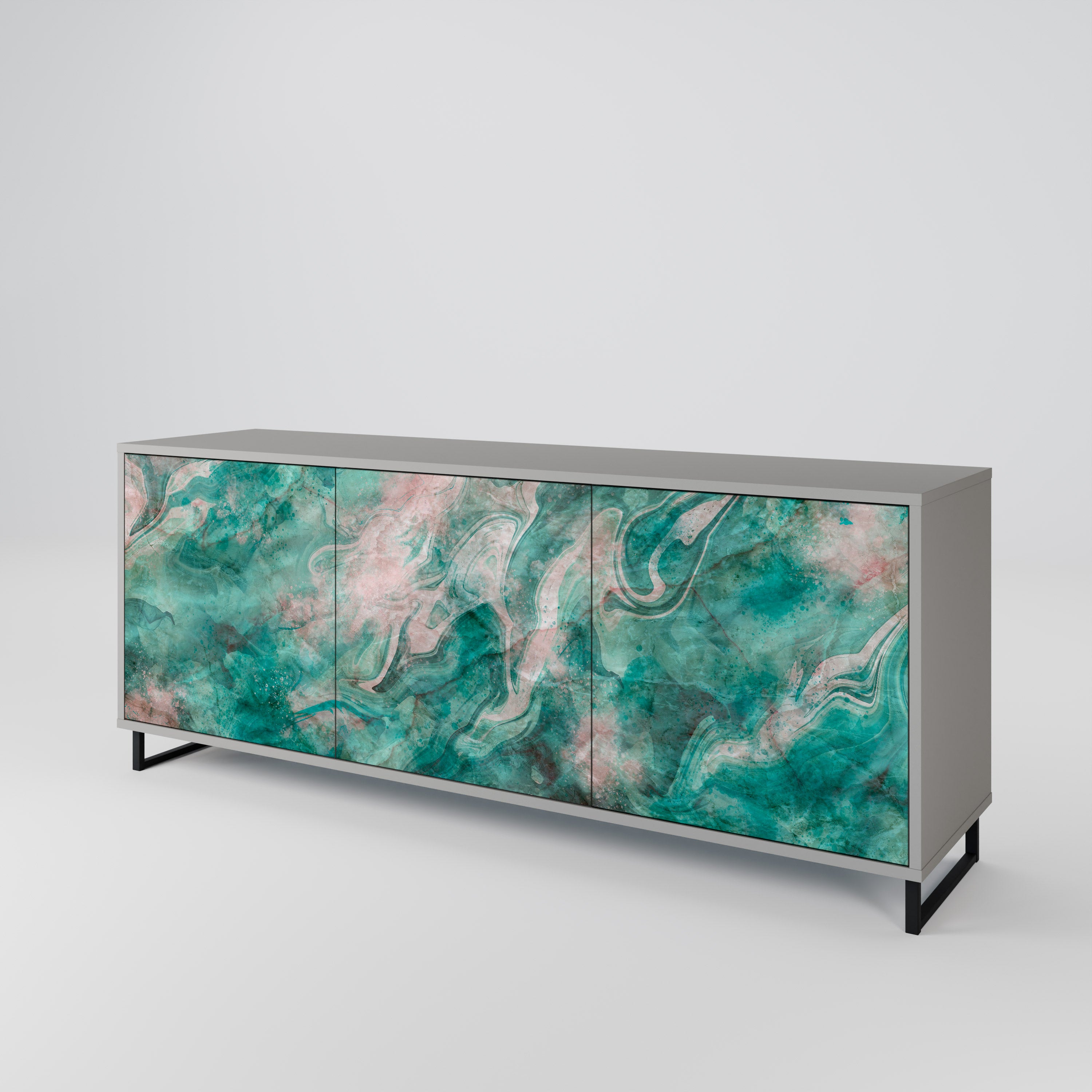 ABSTRACT ALCHEMY 3-Door Sideboard