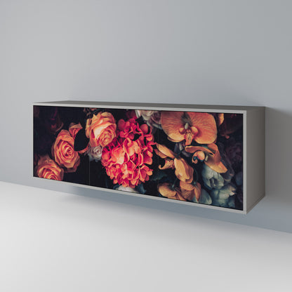NEVERENDING BLOOM 3-türiges Sideboard