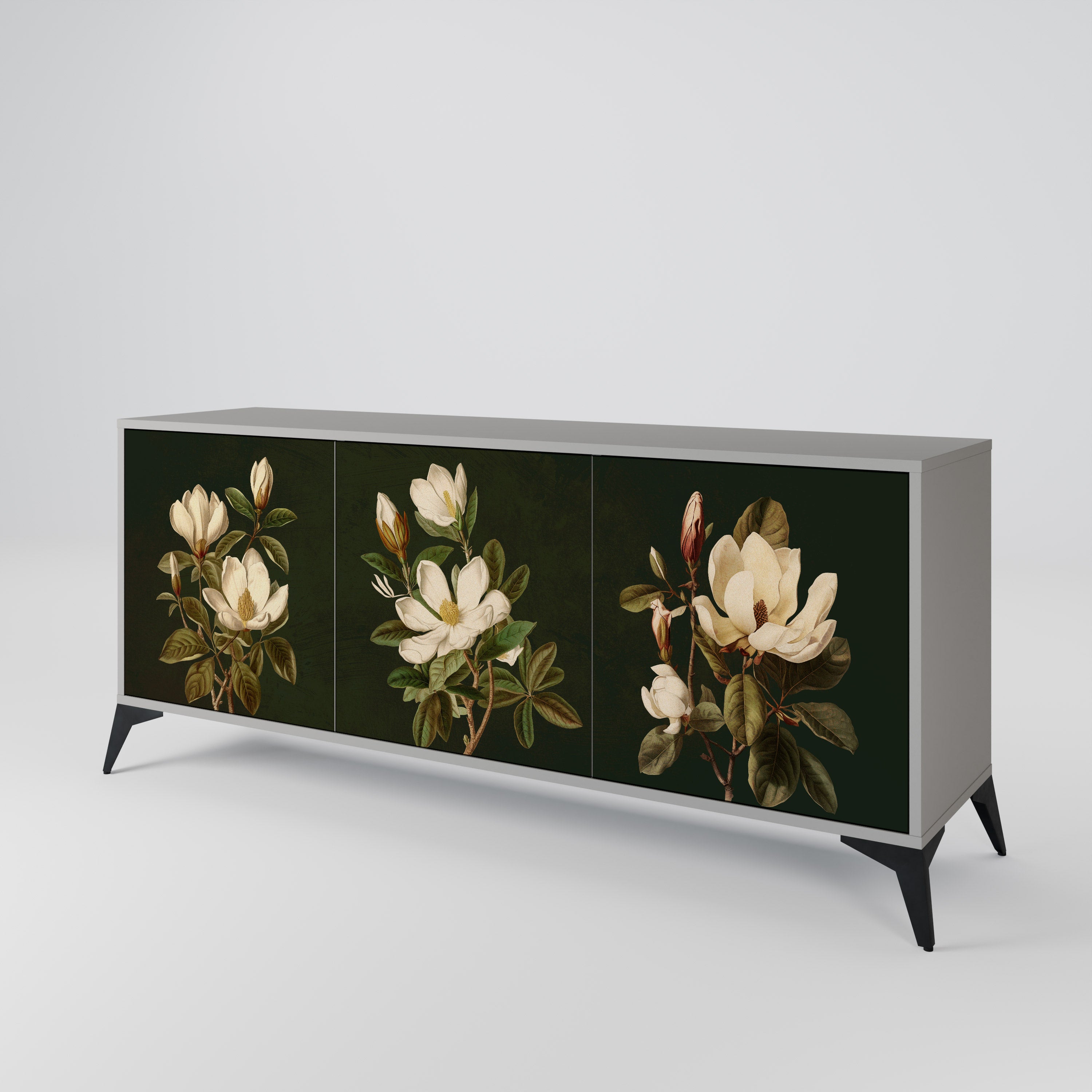 FLORAL NOIR 3-Door Sideboard