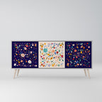 FLORAL COMBINATION 3-Door Sideboard