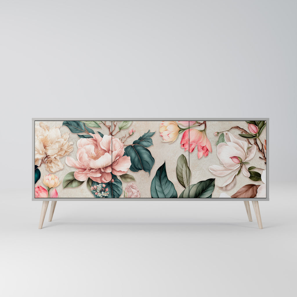 FLORAL GRACE 3-Door Sideboard