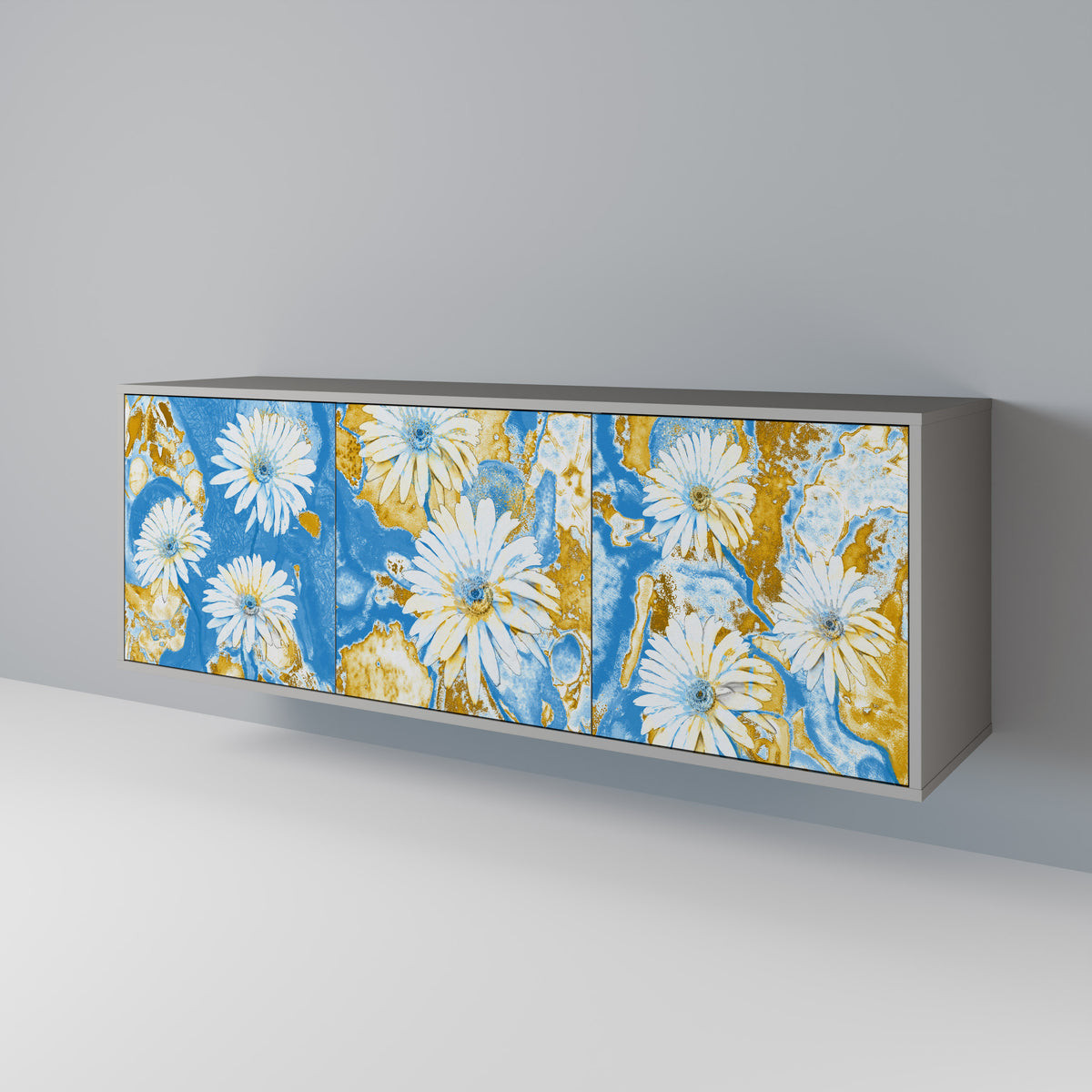 DAISY LUXE Aparador de 3 Puertas