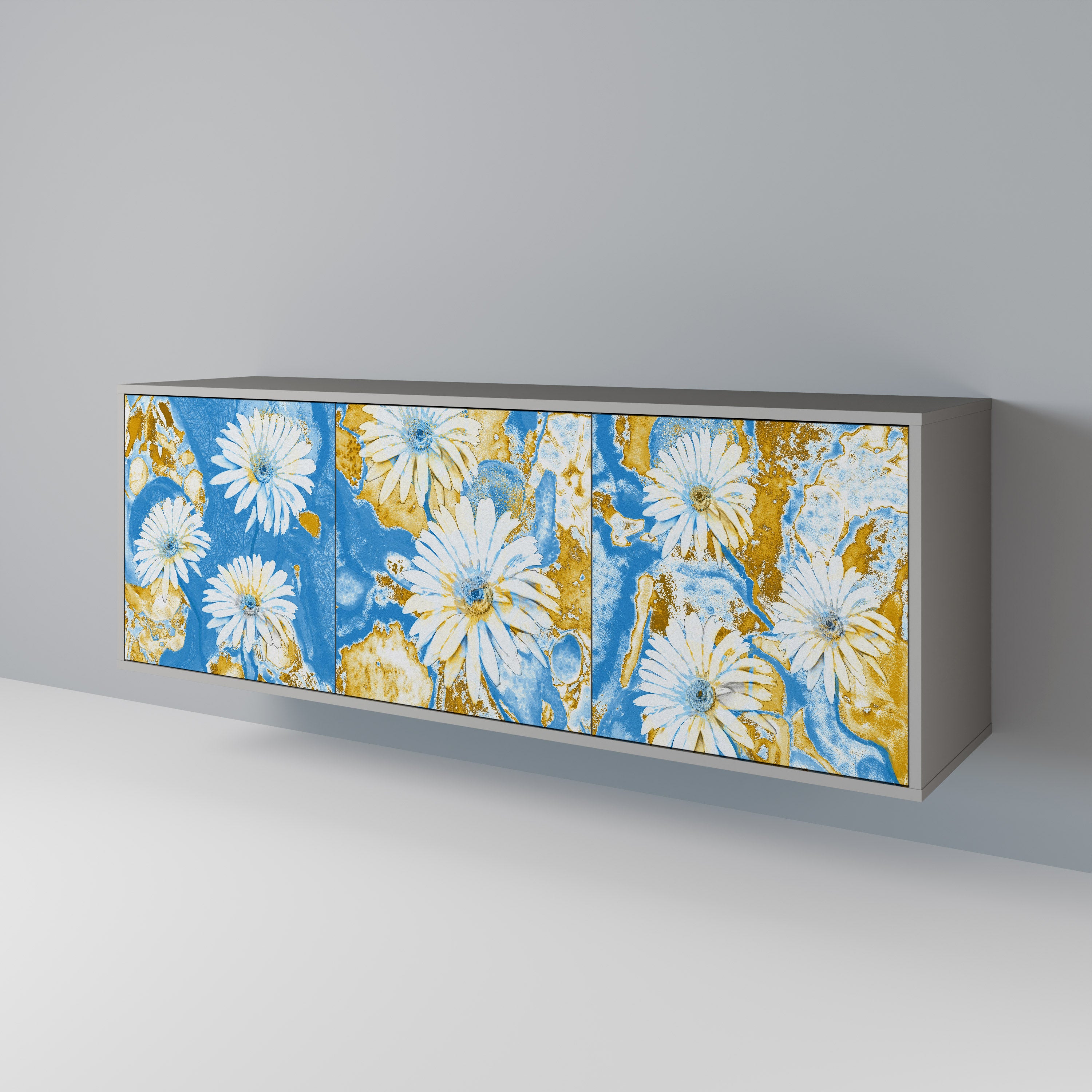 DAISY LUXE 3-Door Sideboard