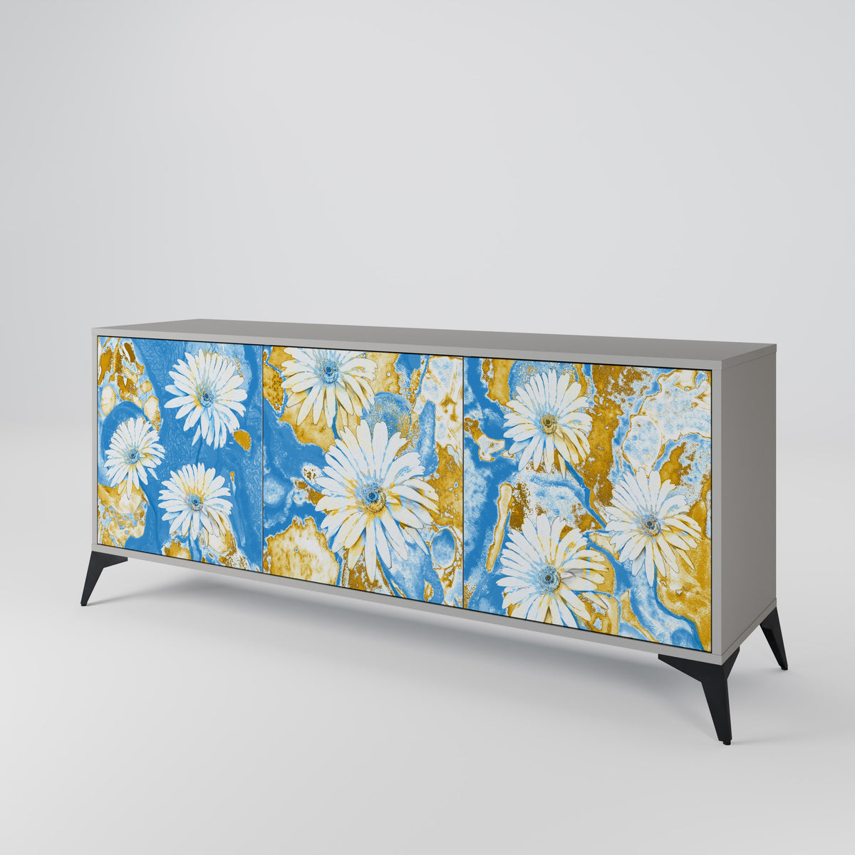 DAISY LUXE Aparador de 3 Puertas