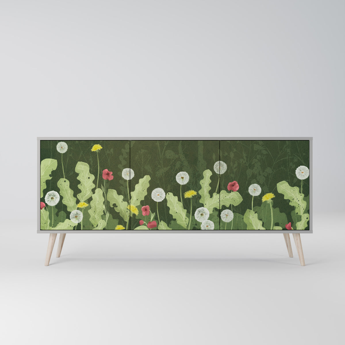 DANDELION AMUSE 3-türiges Sideboard