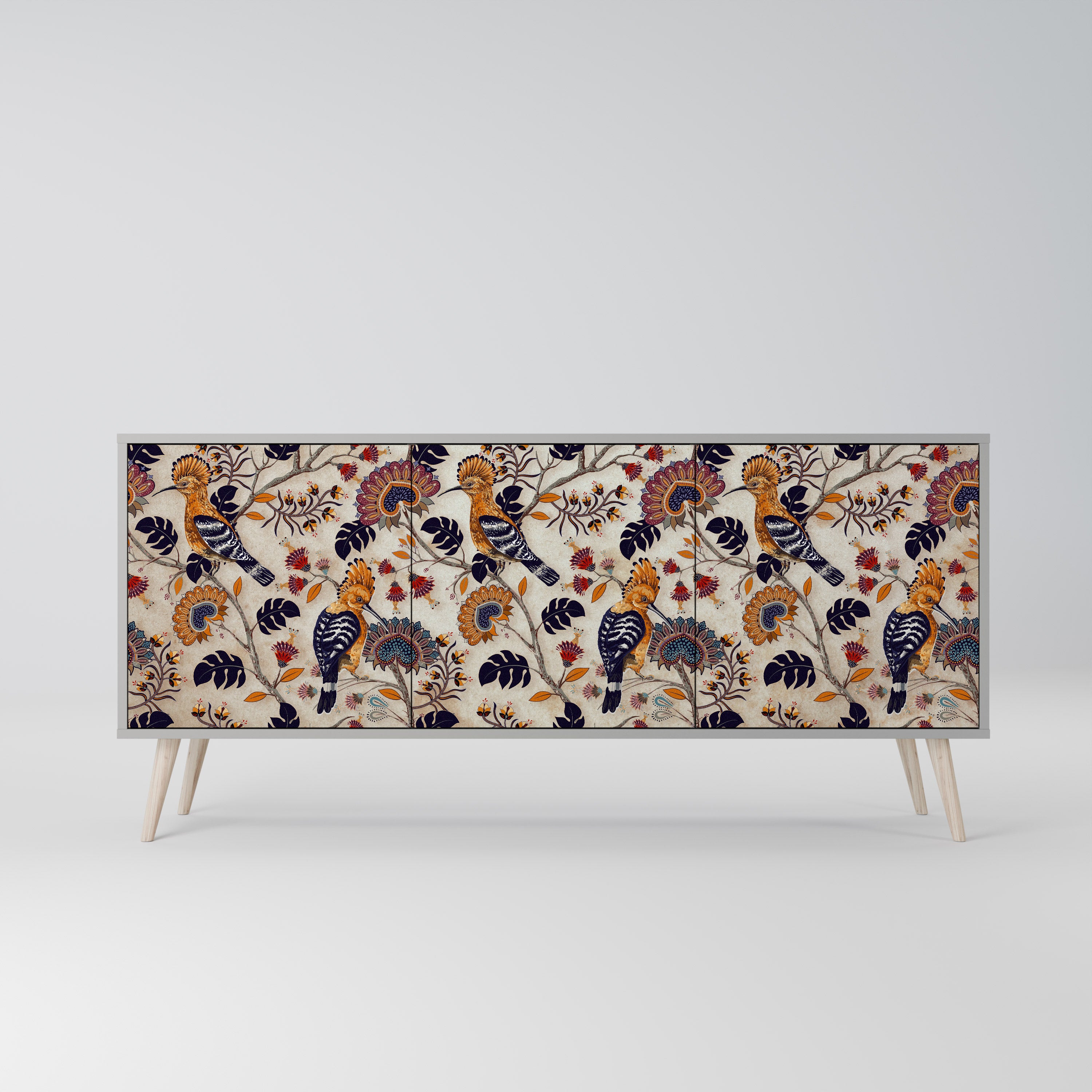 EMINENT HOOPOE Skänk med tre dörrar