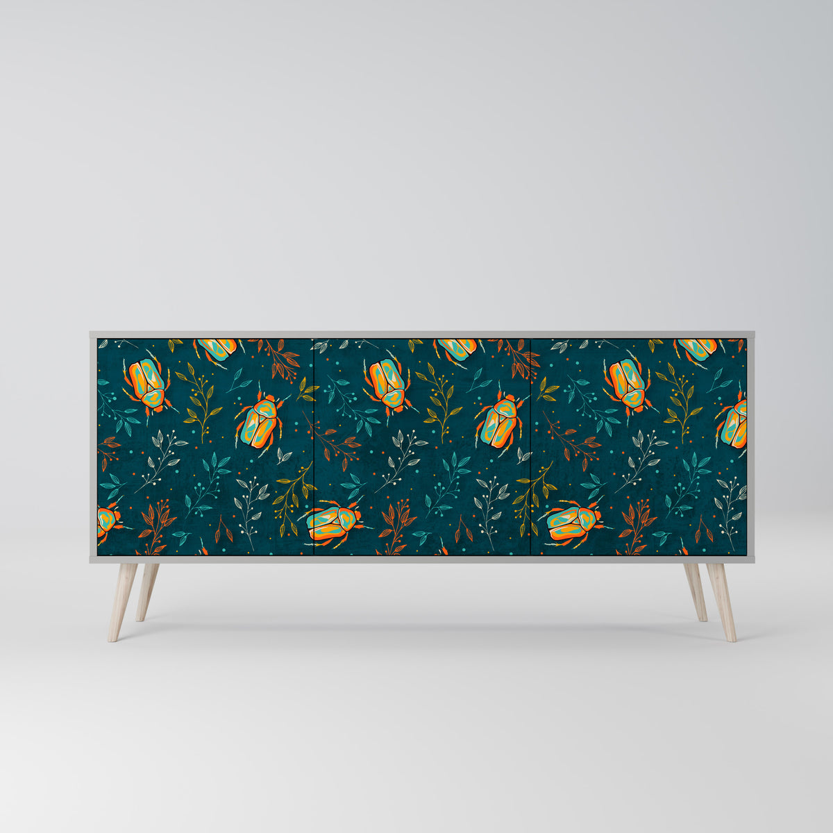 AUTUMN INSECTS 3-Door Sideboard