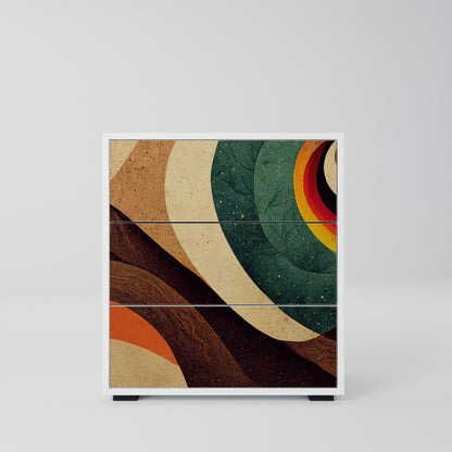 COLORFUL STRANDS Chest of drawers