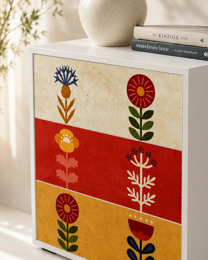 SCANDIC FLOWERET Chest of drawers