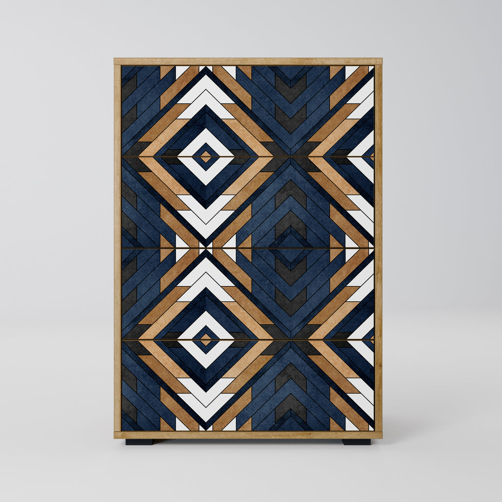 ARTFUL GEOMETRY Chest of drawers