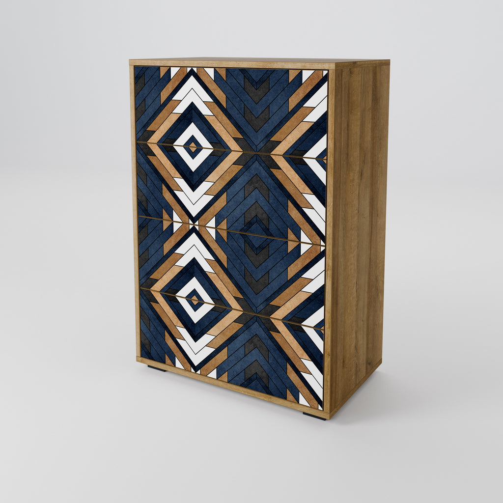 ARTFUL GEOMETRY Chest of drawers