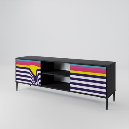 COLORFUL DIVERSION 2-türiges TV-Lowboard