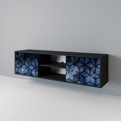 CUBIC MIST Mueble de TV de 2 Puertas